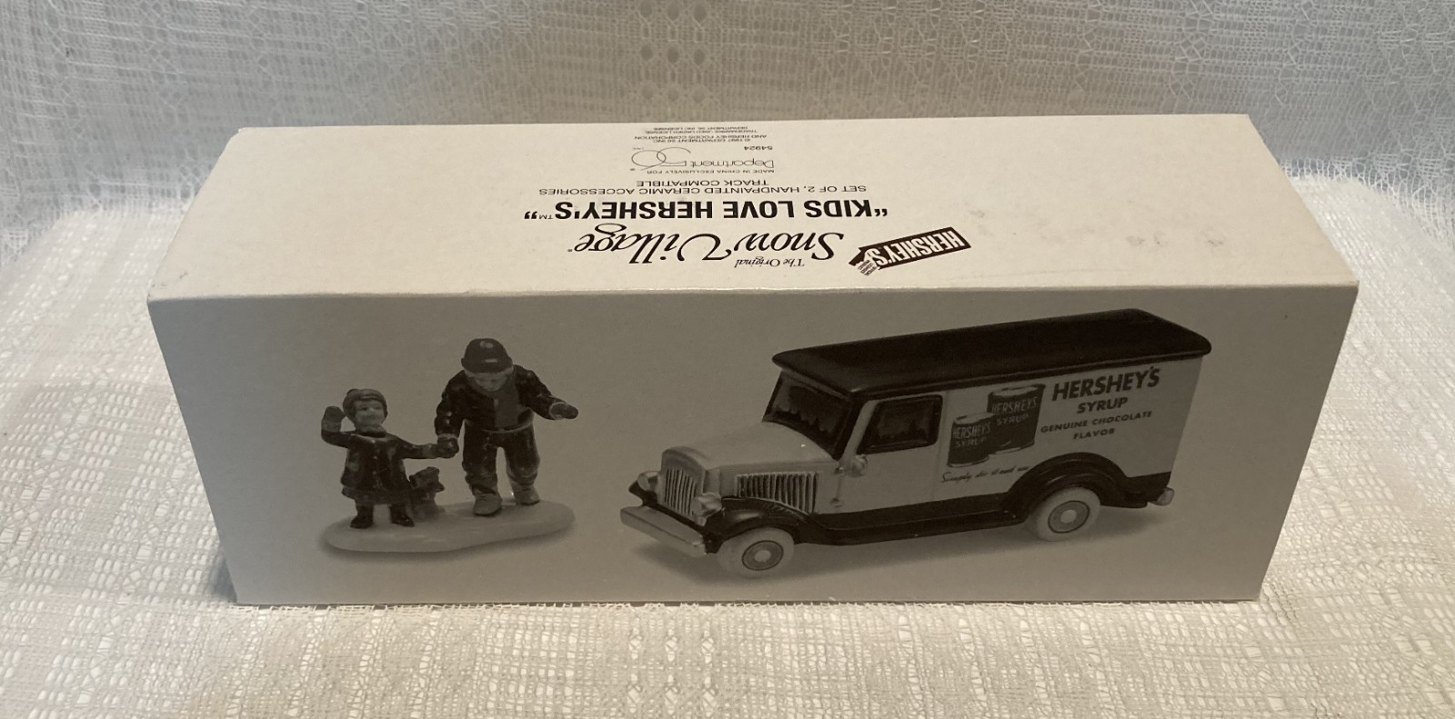 Department 56 Snow Village Kids Love Hershey’s #54924