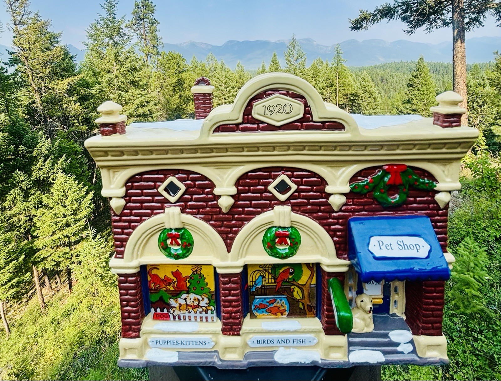 Department 56 Village Vet and Pet Shop The Original Snow Village #54275