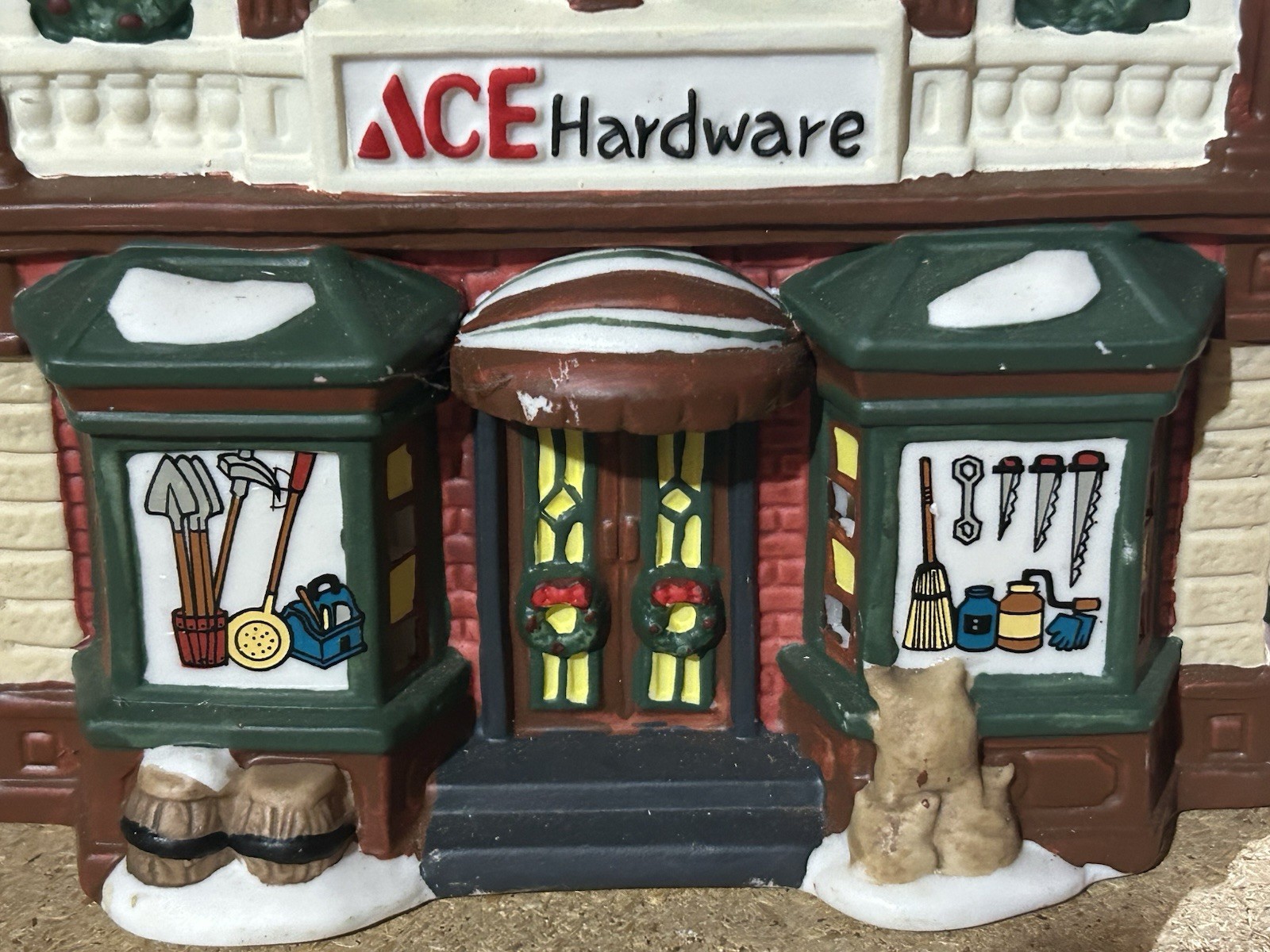 Vtg 1998 Ace Hardware Store O ‘Well Heartland Village Christmas Lighted House