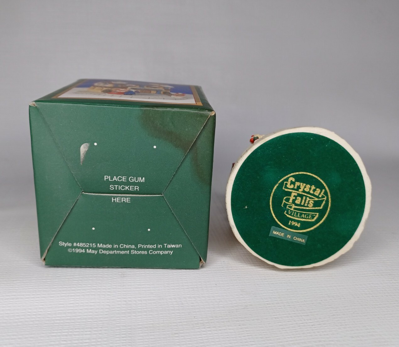 Crystal Falls Village Park Place Hotel Christmas Vintage 1994
