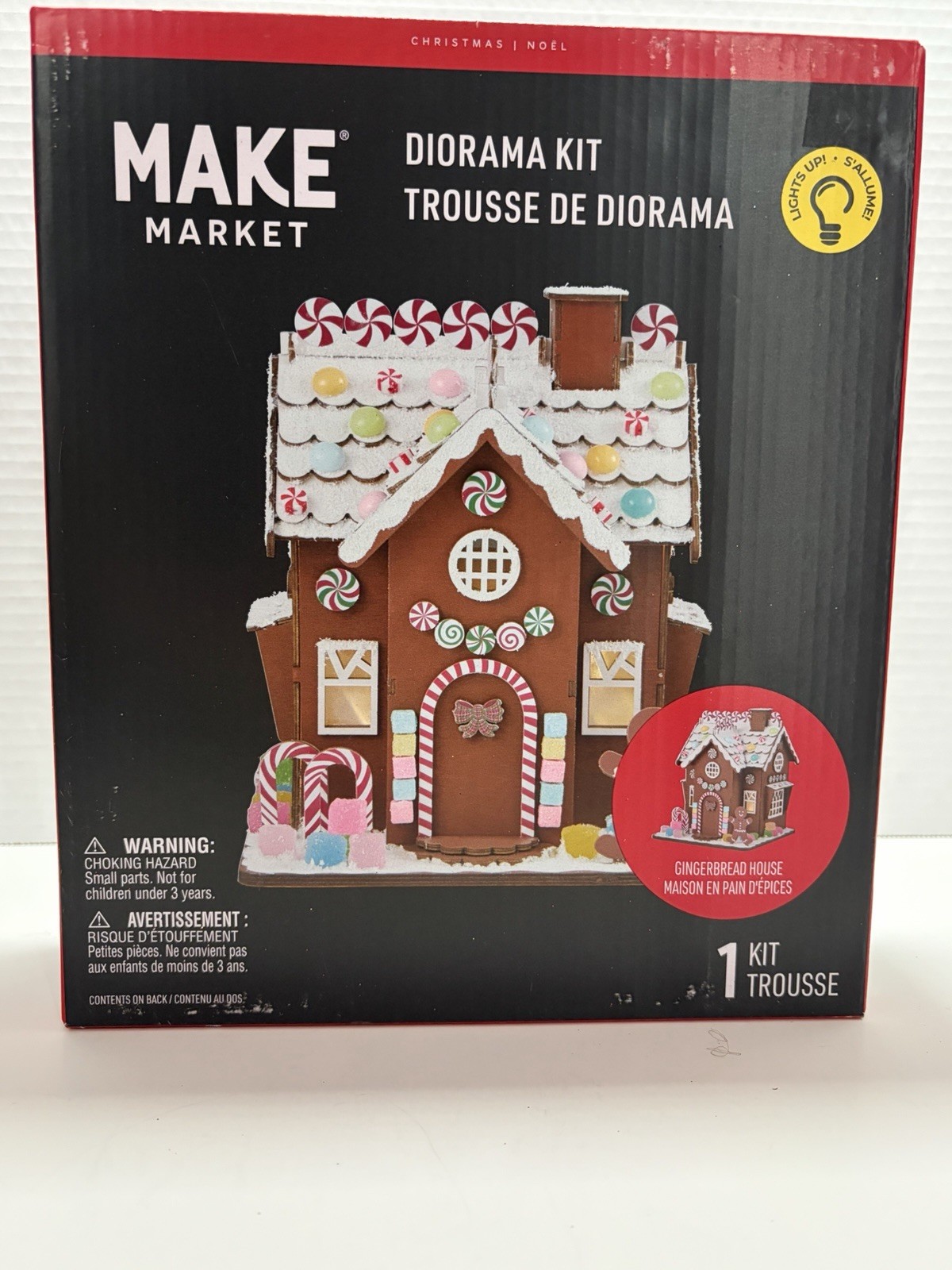 Make Market diorama kit Christmas Gingerbread House.