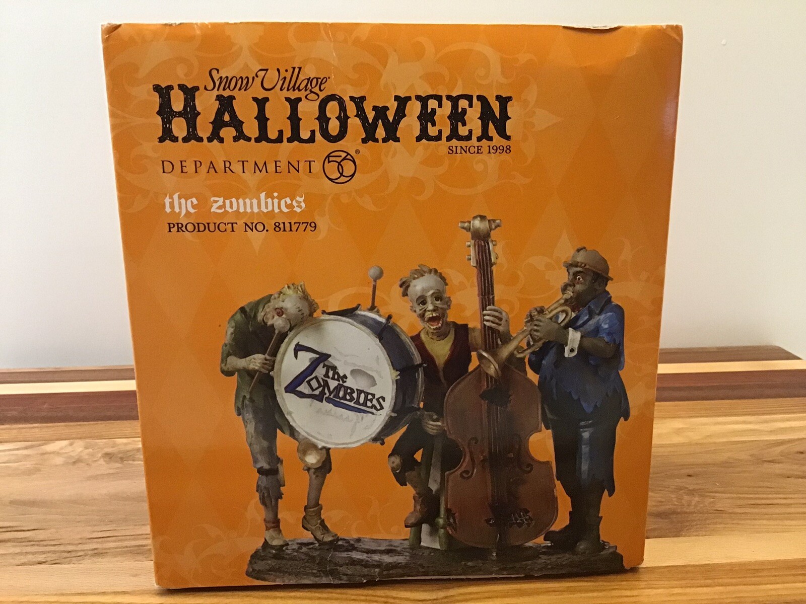 Dept 56 Snow Village Halloween The Zombies, Used, Excellent Condition