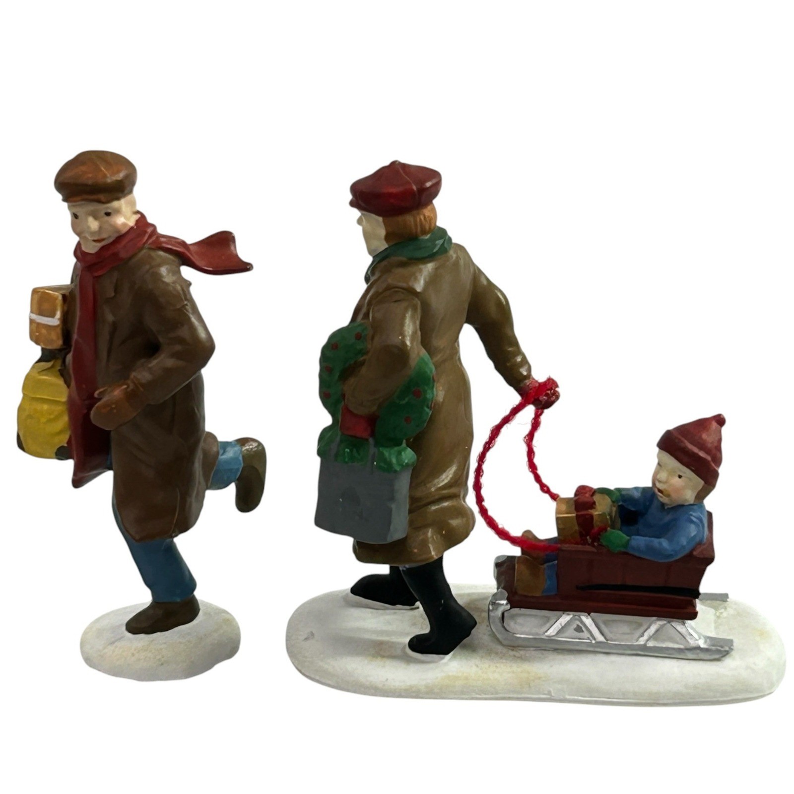 Department 56 All Around The Park Village Animated Accessory Set Complete Works
