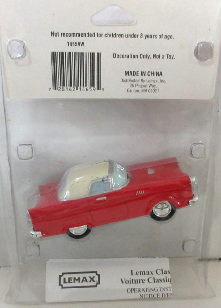 G SCALE LEMAX 14659W SPORTS CAR BATTERY-OPERATED RARE