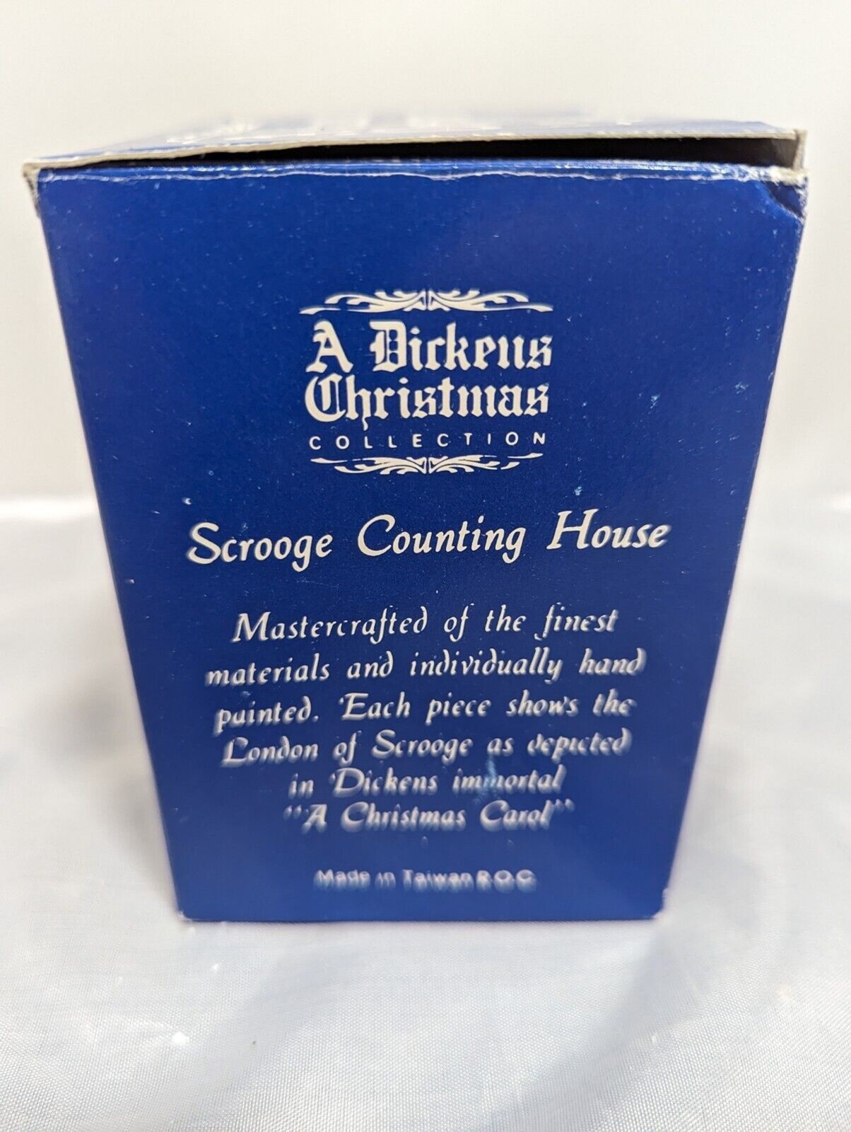 A Dickens Christmas Collection Scrooge Counting House 1988 RSVP Cast Cottage