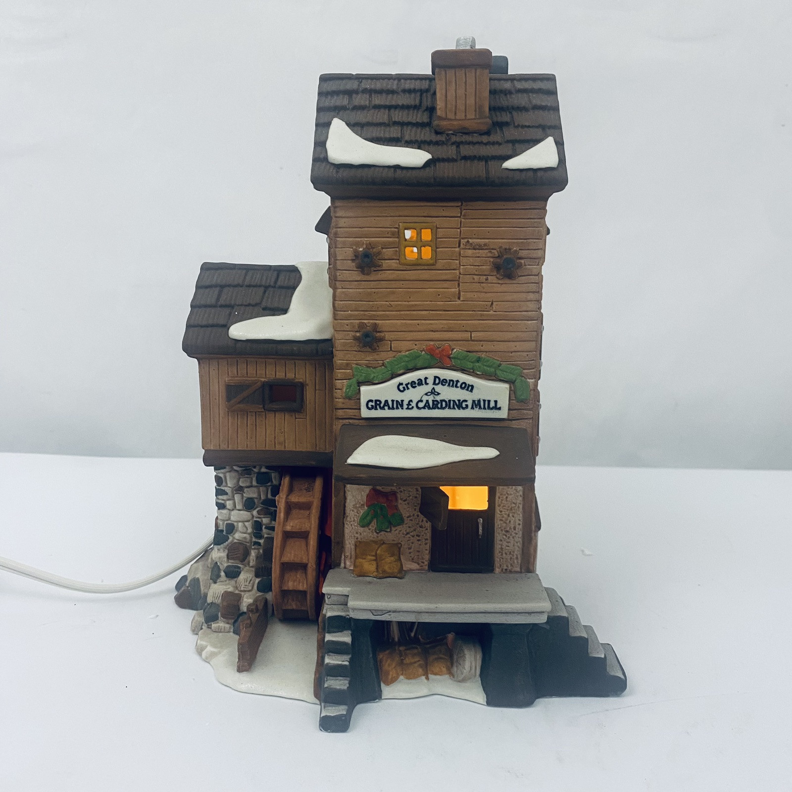 Dept 56 5812-2 Great Denton Mill Dickens’ Village Heritage Village Retired w box