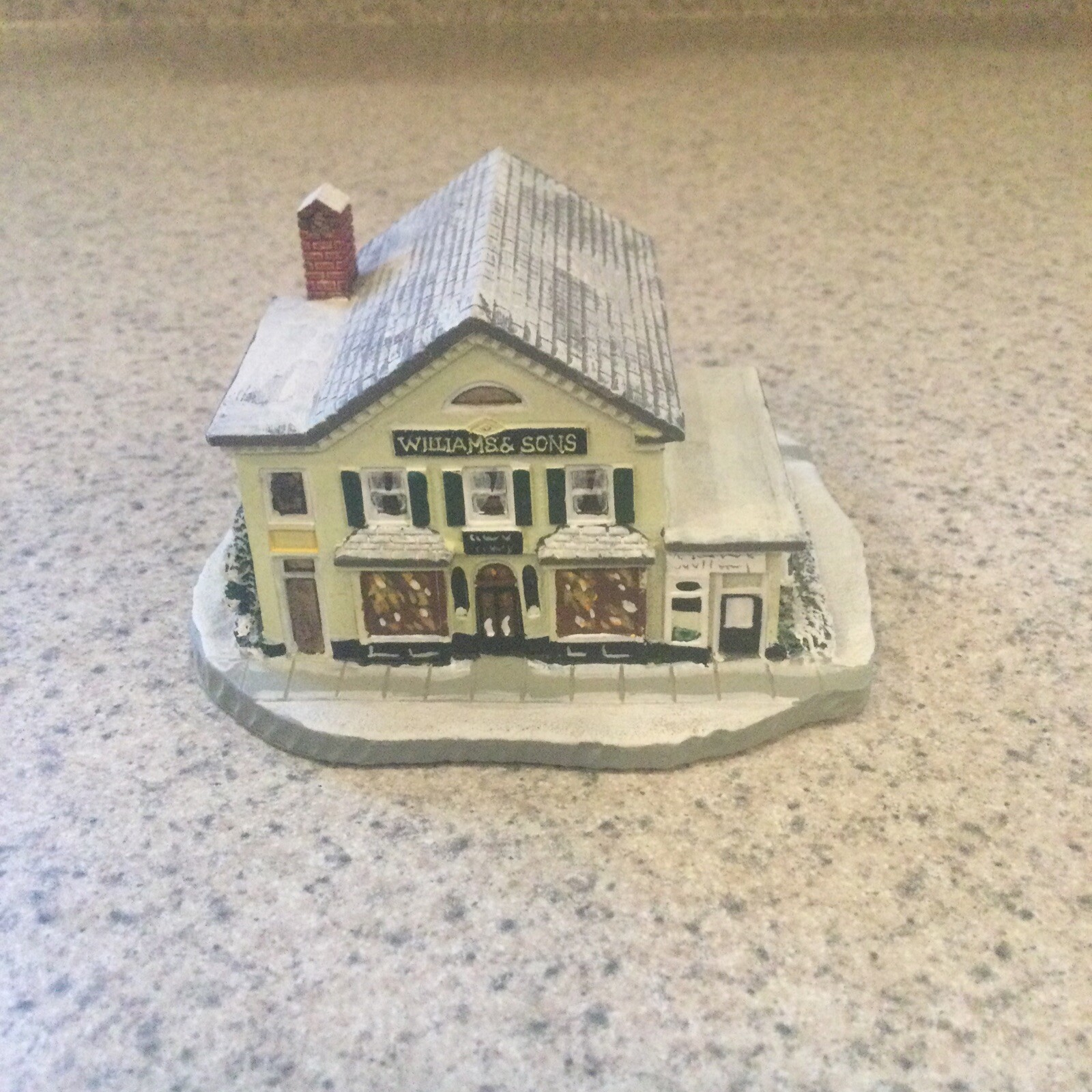 Main Street The Country Store Christmas Village Miniature 1990 Norman Rockwell
