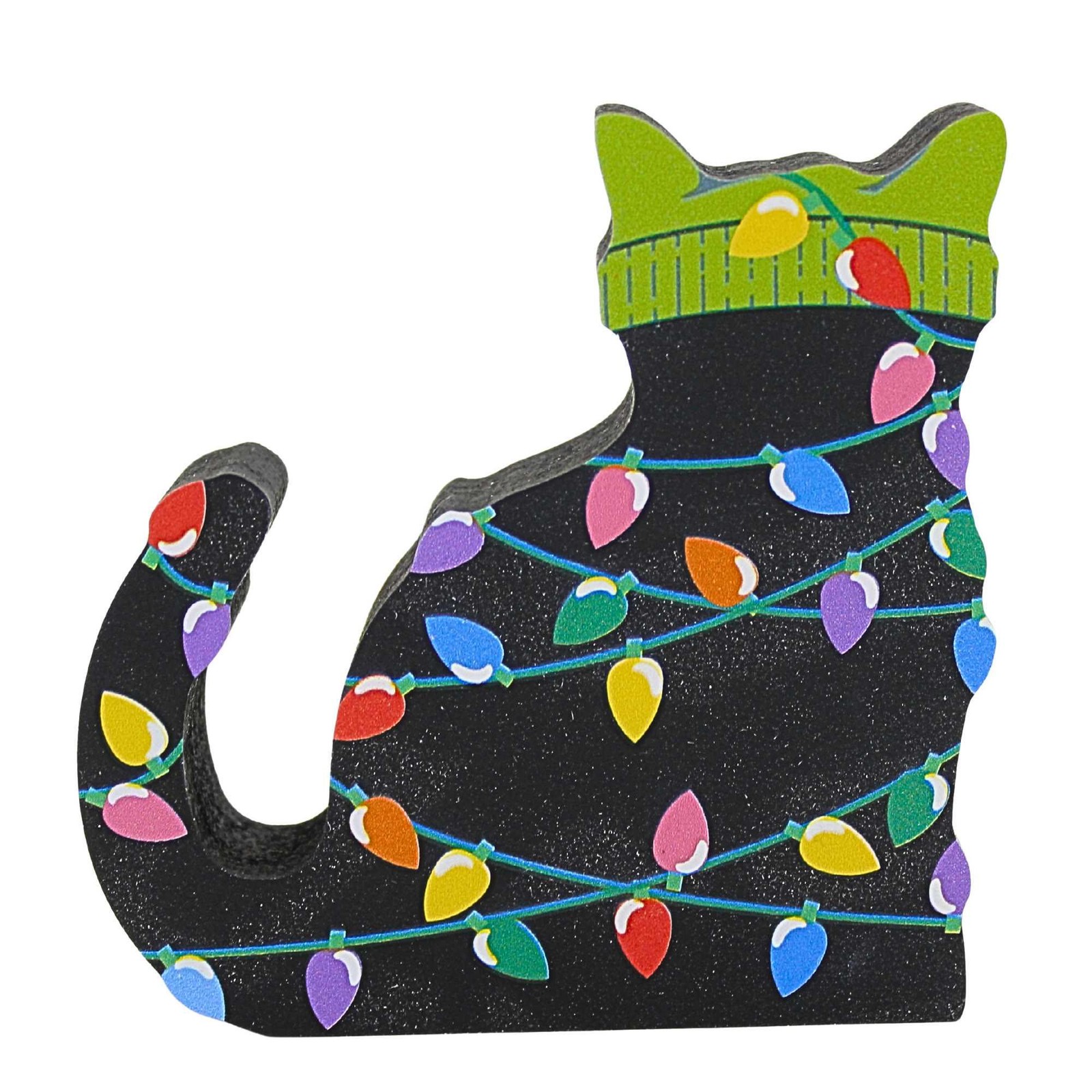 Cat’s 3.50In Xmas Lights Casper, Wood, Cars Meow Village 25609Xl