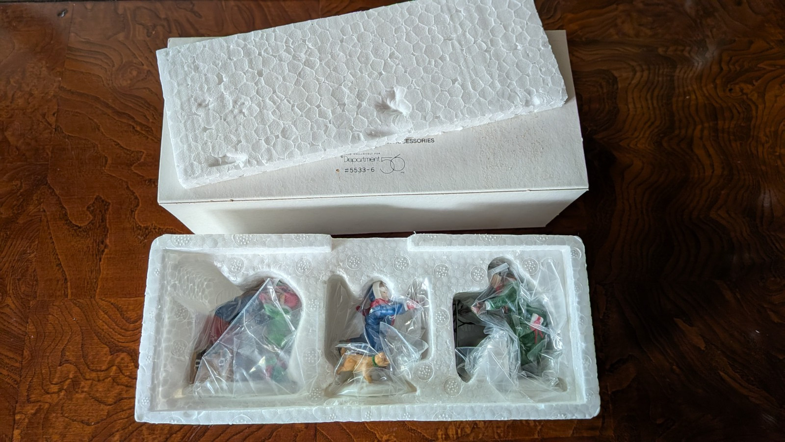 New Dept. 56 Heritage Village Collection “Welcome Home” 5533-6 & Unwrapped