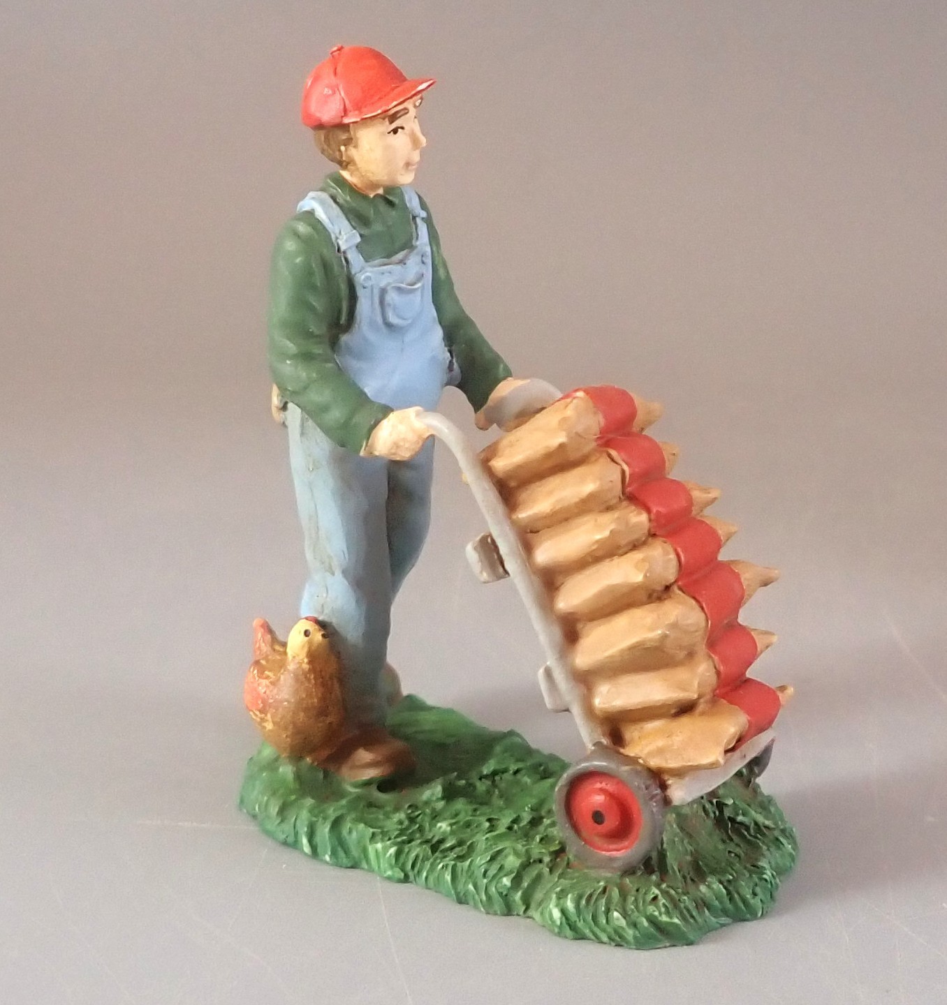 Cannon Valley Grain Elevator Feed Mill & Worker Midwest of Cannon Falls Lighted