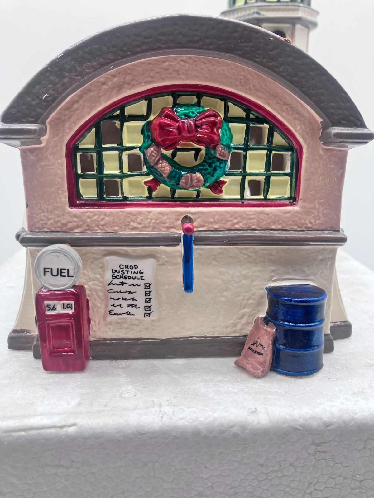 Department 56 Vintage 1992 Original Snow Village Airport #5439-9