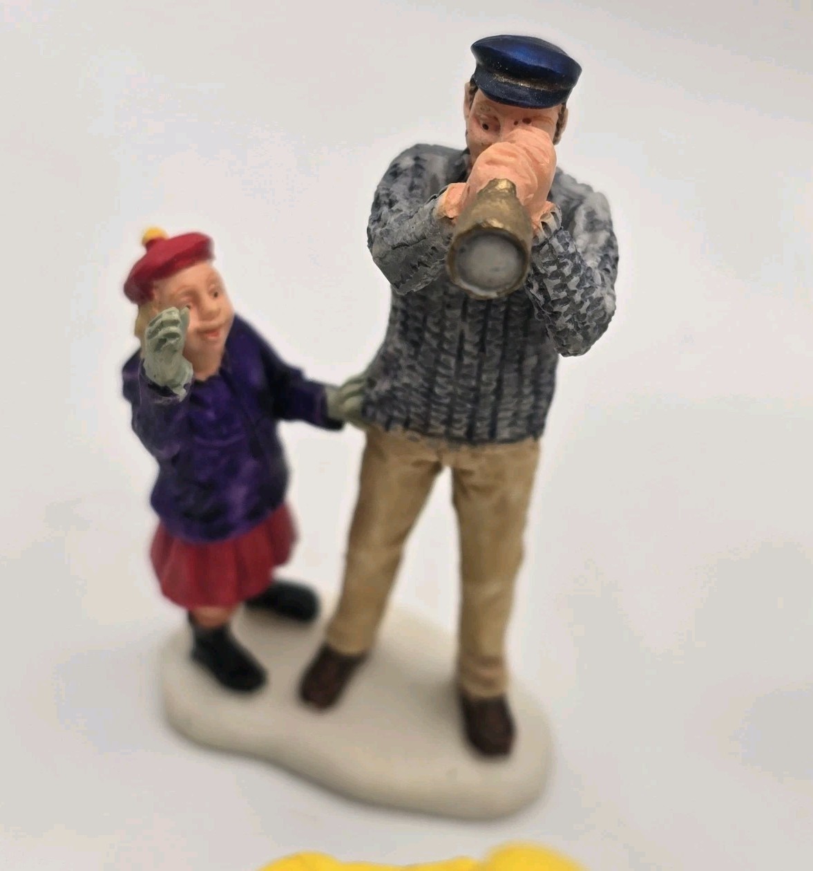 Bundle Of 10 Lemax Holiday Mini Figures~ Townspeople~ Vintage