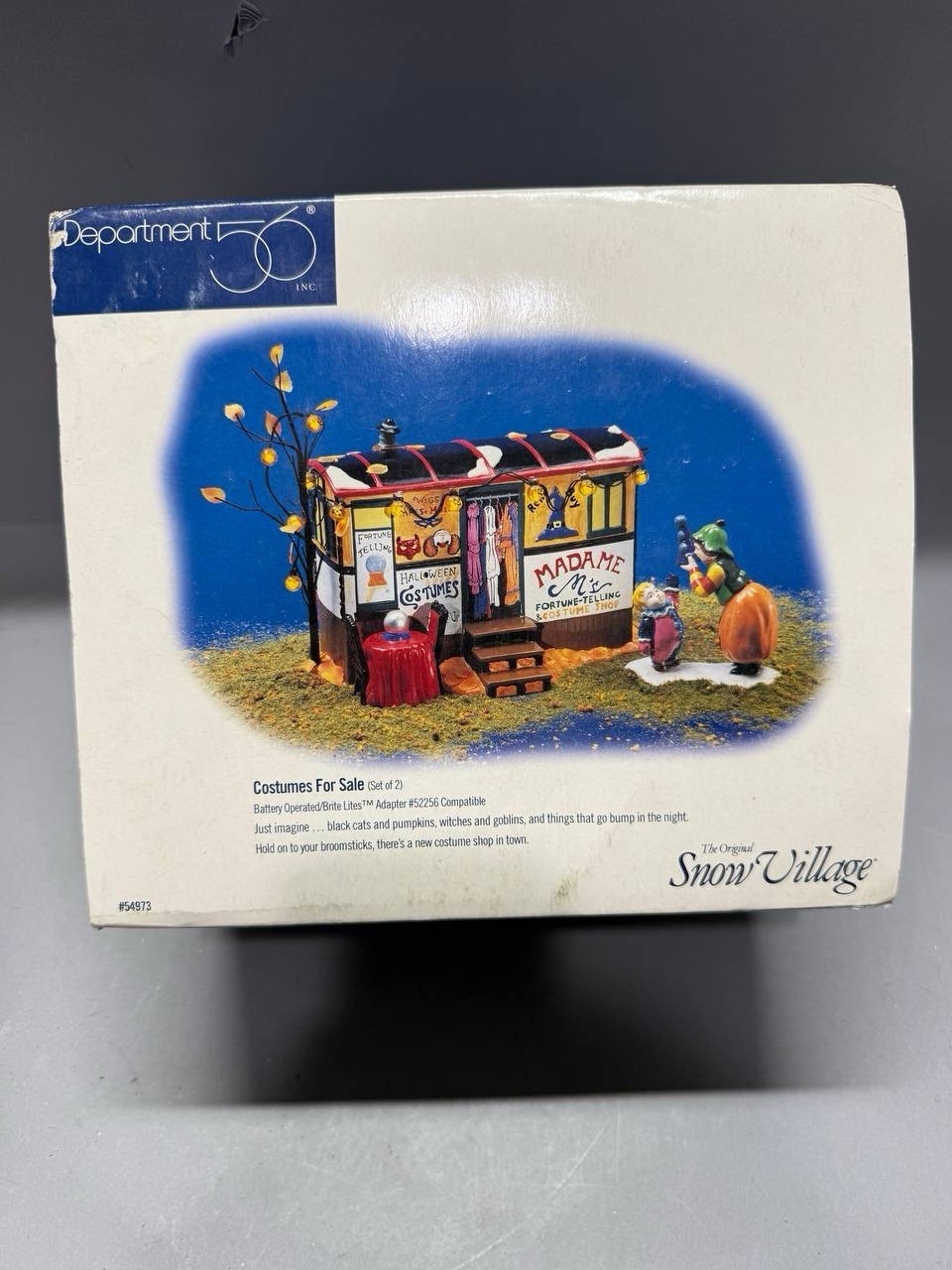 New Dept. 56 Snow Village Costumes For Sale 1998 #54973 Lights Working with Box