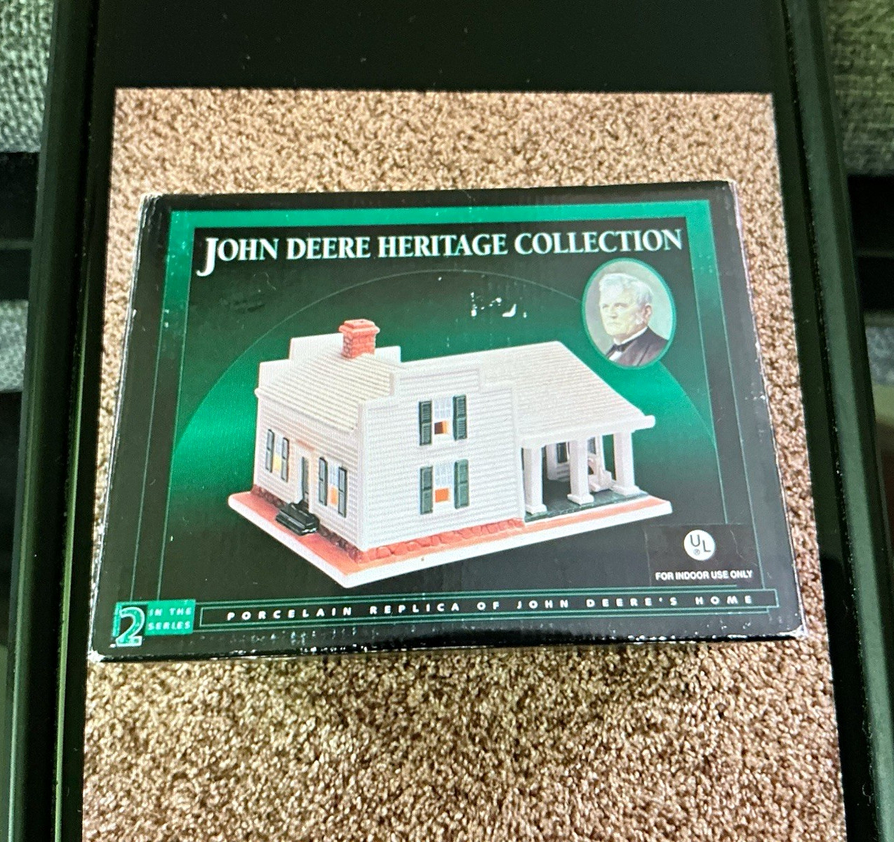 John Deere Heritage Collection Lighted Porcelain Replica John Deere’s Home