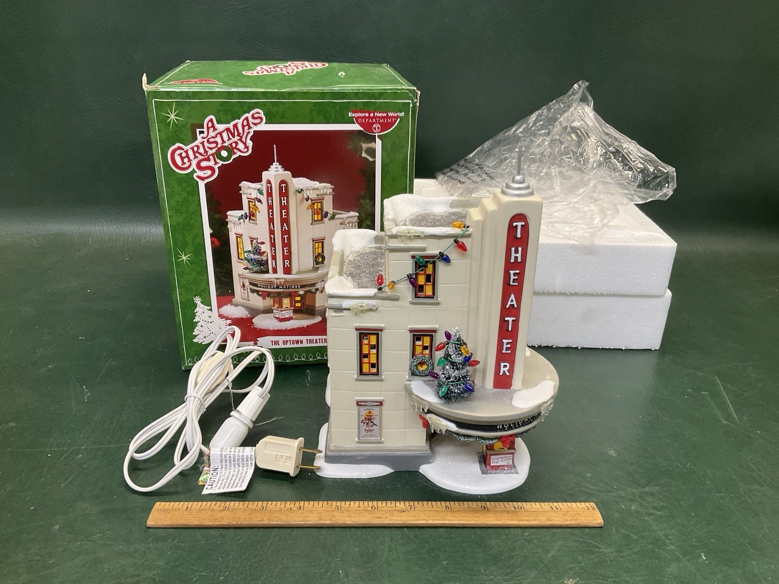 Department 56 A Christmas Story ~ The Uptown Theater in Box