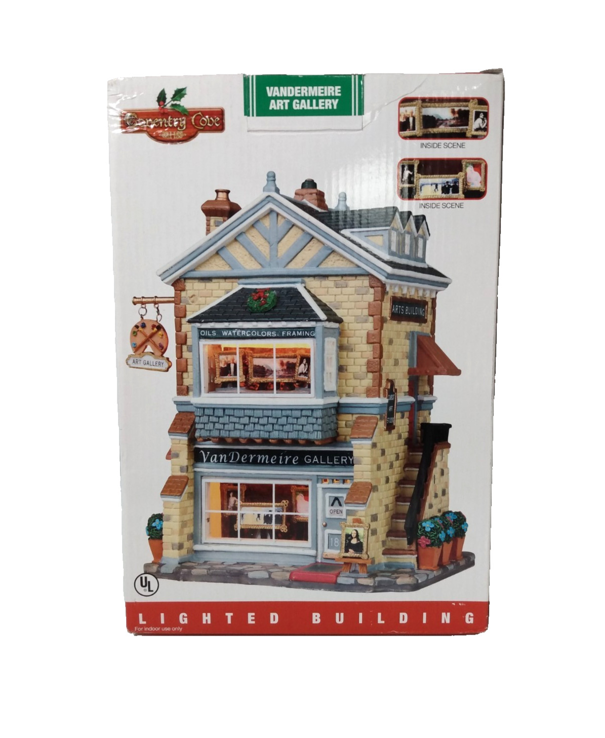 Lemax Coventry Cove Vandermeire Art Gallery #95874 2009 with box PLEASE READ