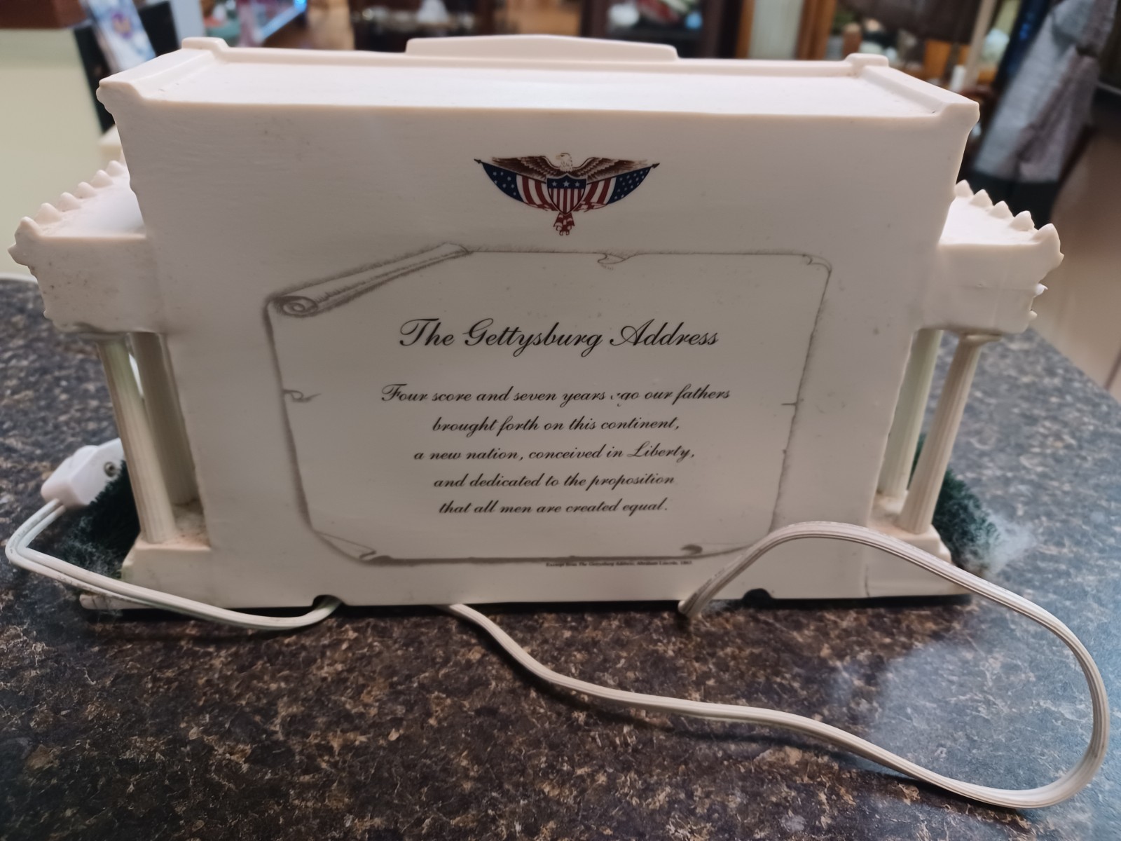 Dept 56 The Lincoln Memorial The American Pride Collection Scroll Works