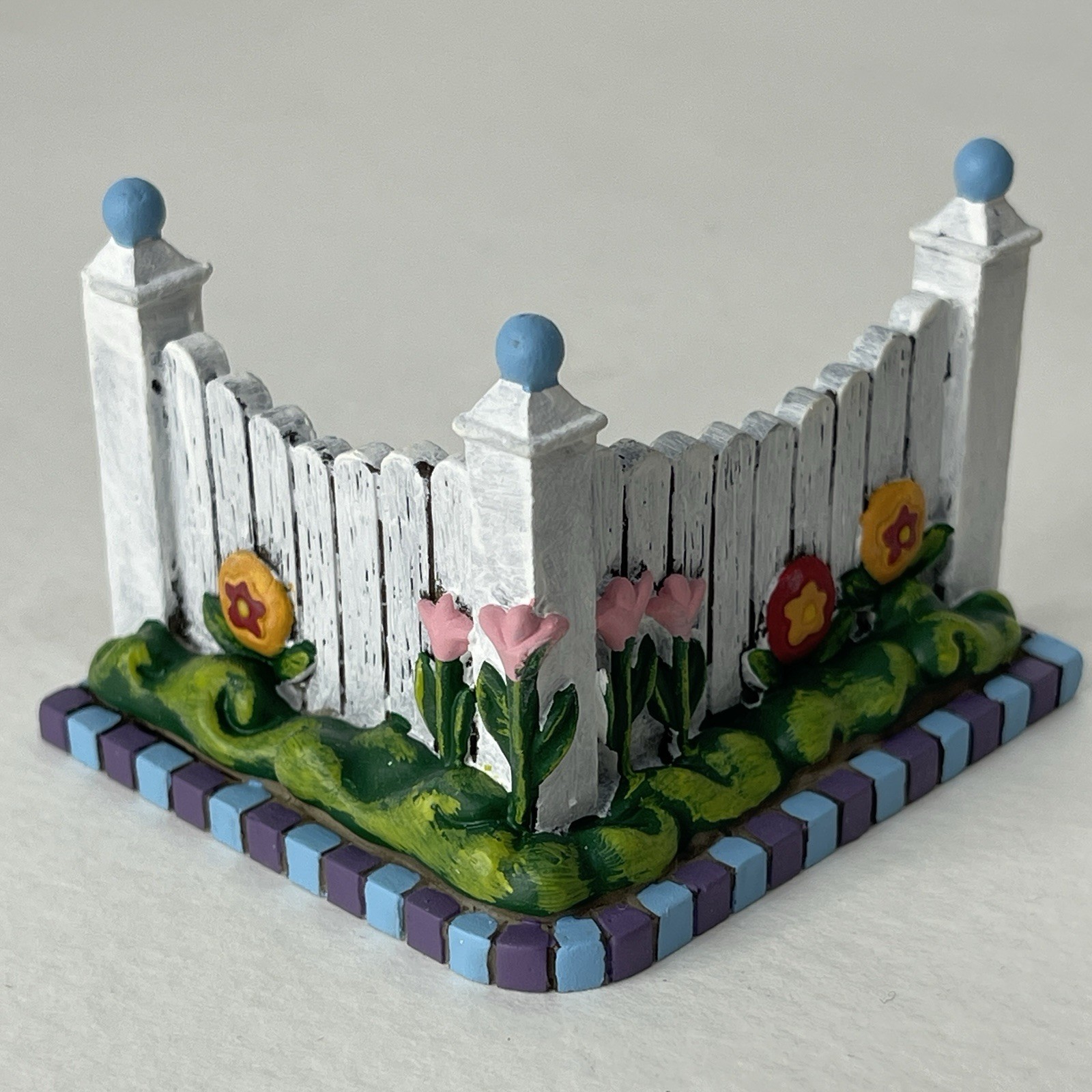 Dept. 56 Jim Shore #4021341 Heartwood Creek Picket Gate and Fence Set of 3 NOS