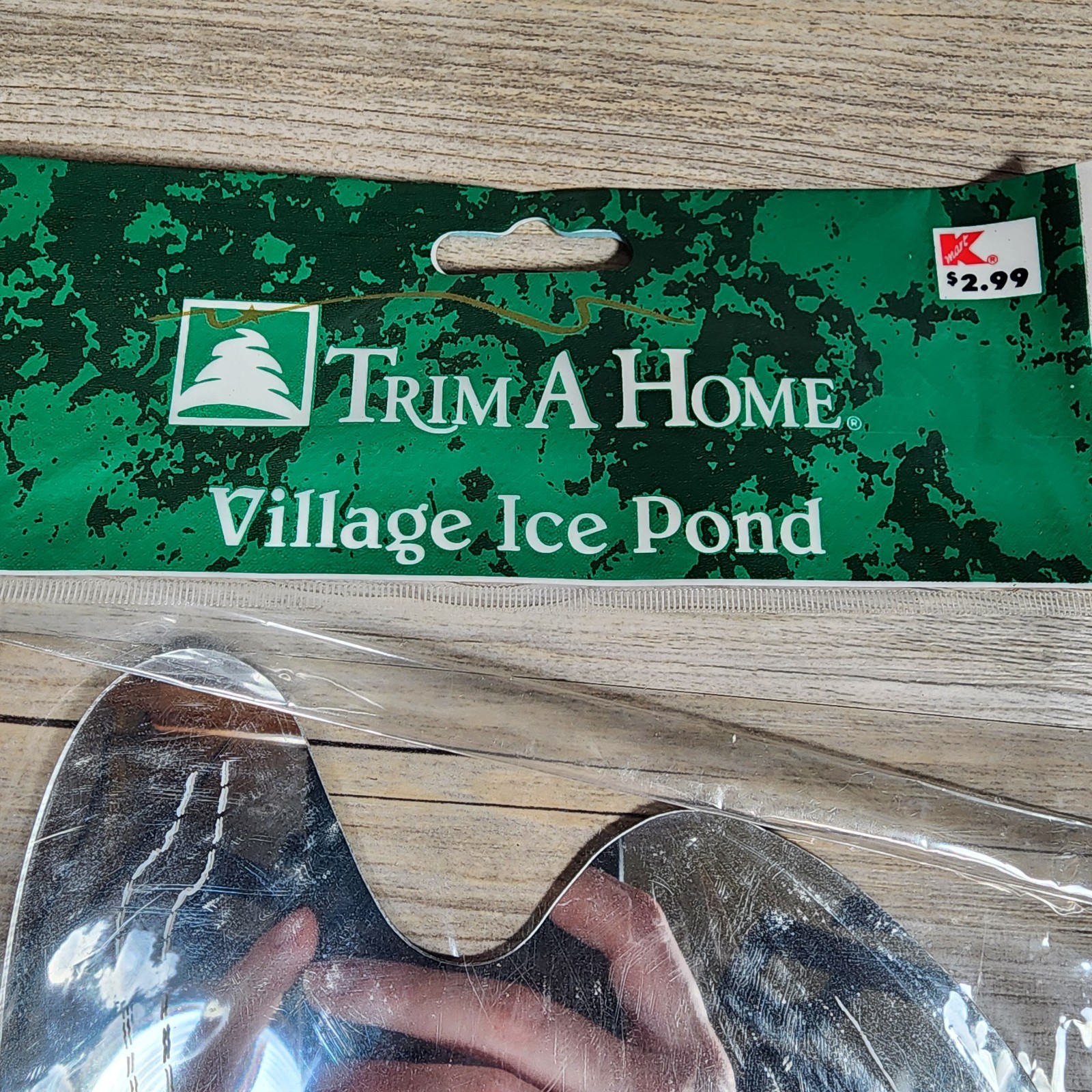 Vintage K-Mart Trim A Home ICE POND New In Original Packaging