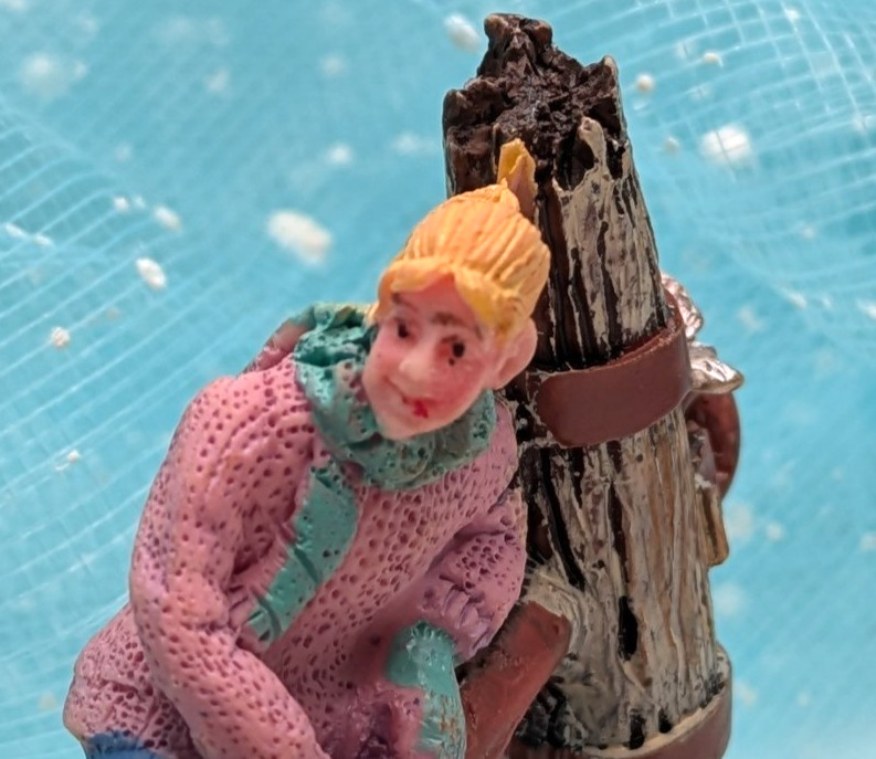 Lemax Antique Anchor children Nautical NO BOX Christmas Village Figurine INV596
