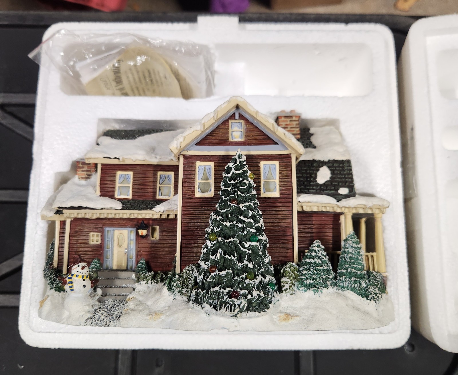 Terry Redlin Hawthorne Winter Memories Village Collection – with COAs
