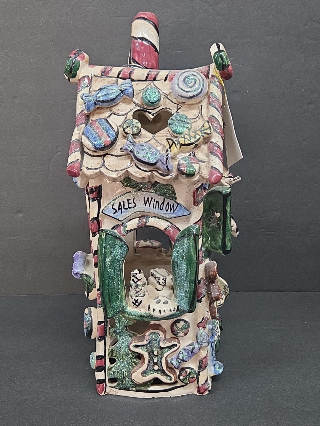 Blue Sky Clay Works Rudolphs Gingerbread House By Heather Goldmine 2000