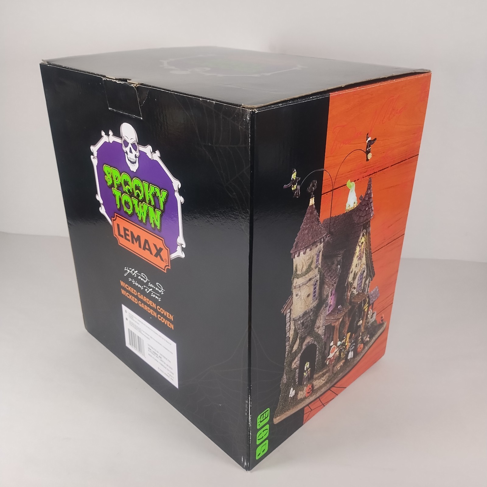 Lemax Spooky Town Wicked Garden Coven #35017 Animation Soundtrack & Lighting