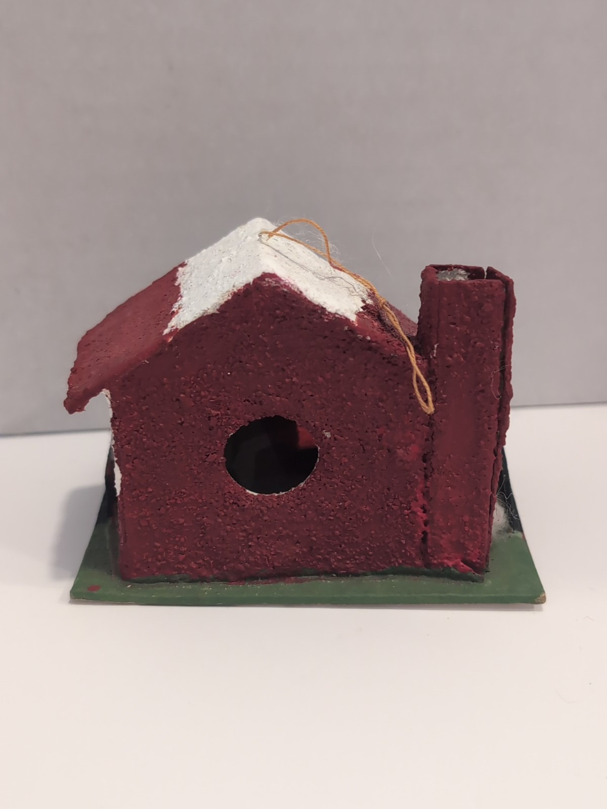 Vintage Putz Christmas Village House – Made in Japan, 4×3 Inches