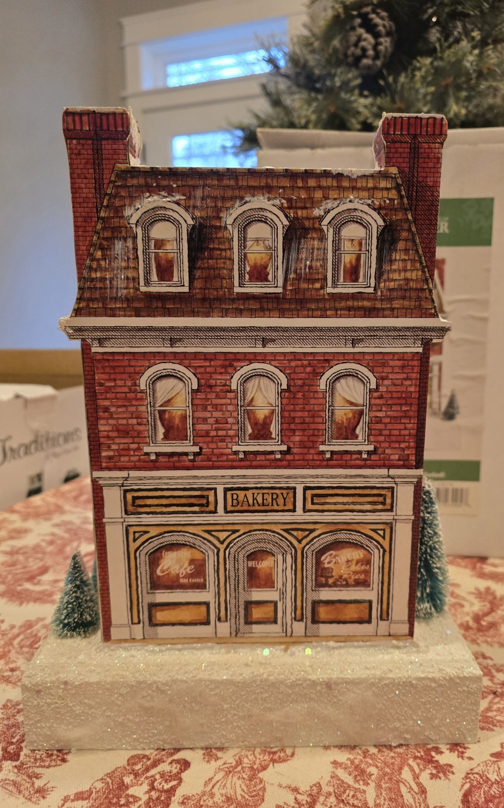 Kurt S. Adler 11.8″ x 3.5″ Bakery with Box Lights Not Working