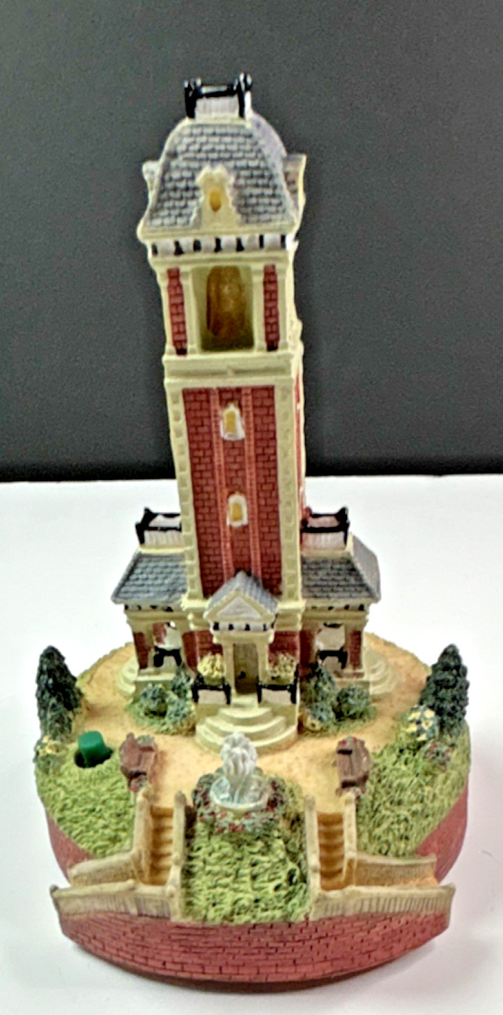 Liberty Falls AH333 Bell Tower 1996 Village Display Repair AS-IS Box