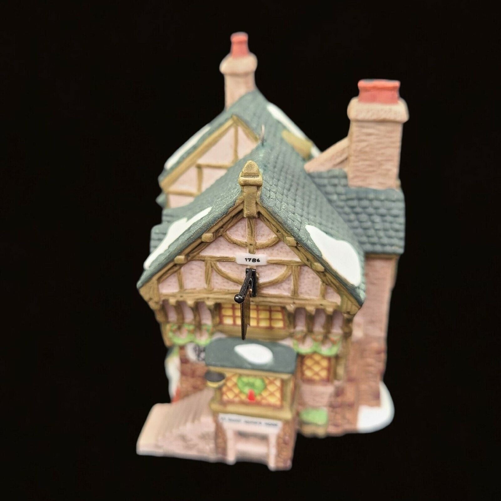 Dept 56 Charles Dickens Heritage Christmas Ornament The Pied Bull Inn 1993 Vtg