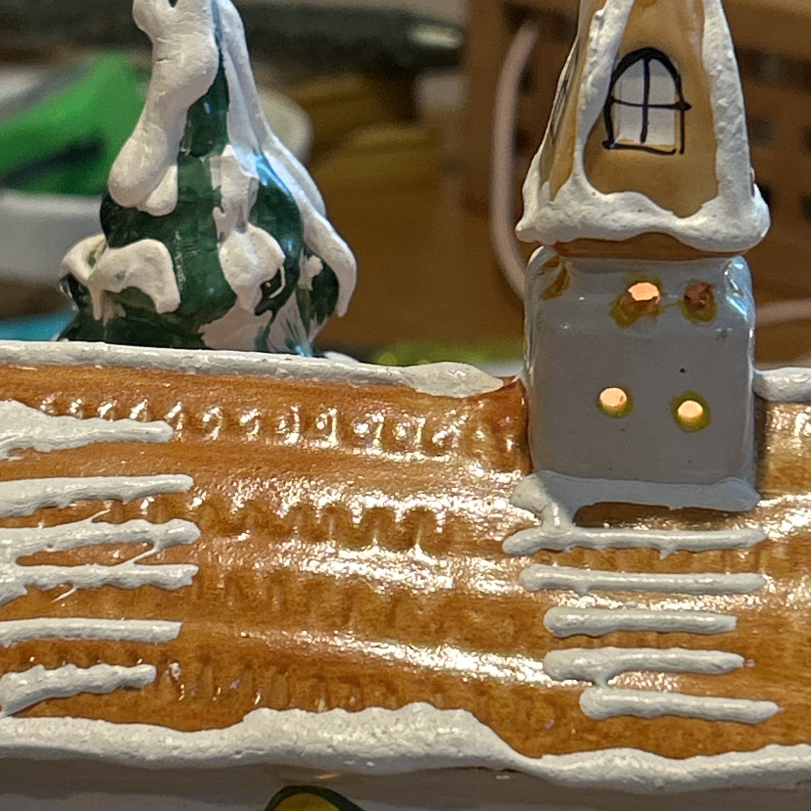 Vintage 70s DEPT 56 COUNTRY CHURCH -ORIGINAL SNOW VILLAGE RARE PIECE – INSCRIBED