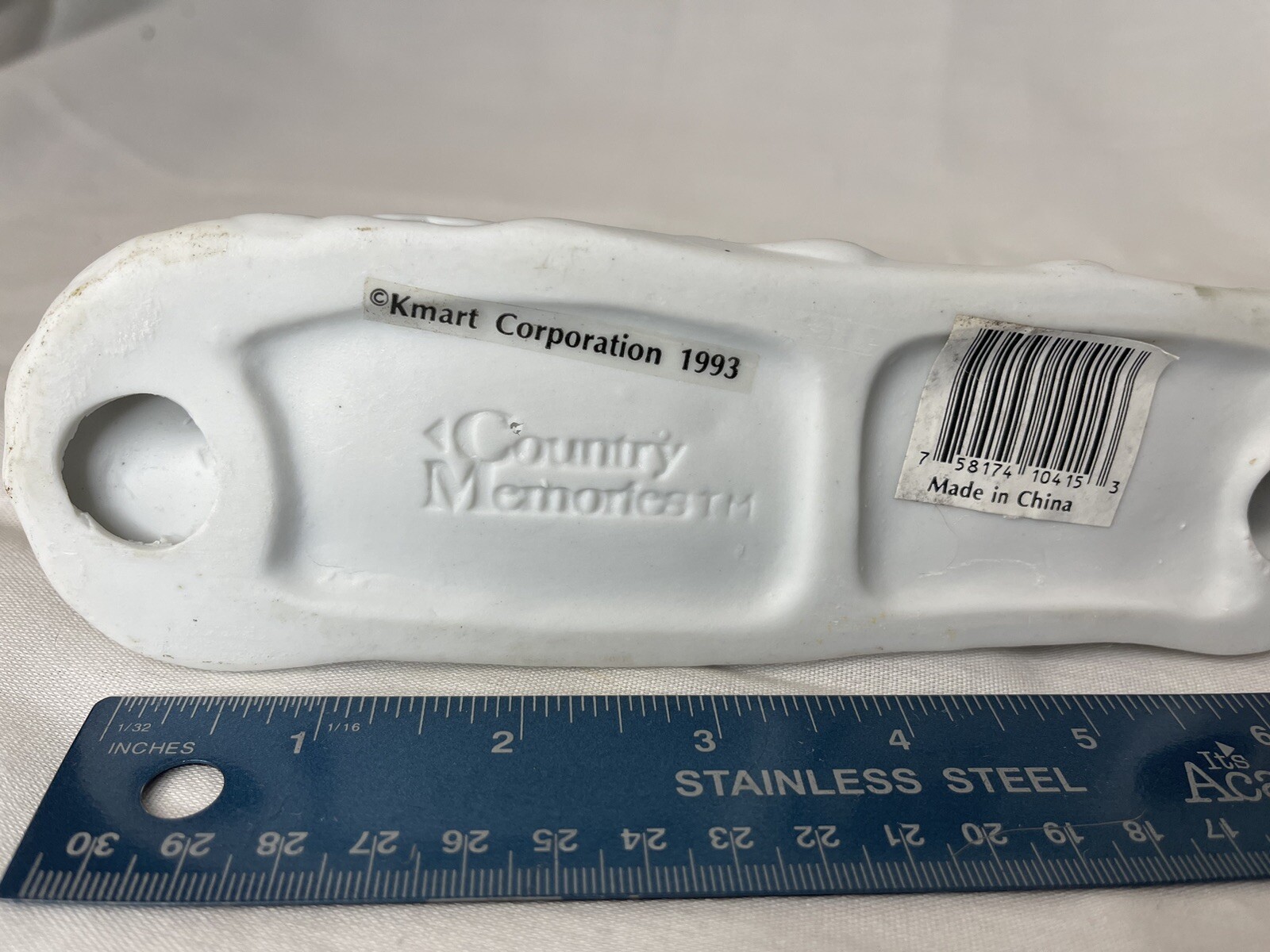 Horse Drawn Sleigh W/Kids Country Memories Collection Kmart 1993 VTG RARE Villag