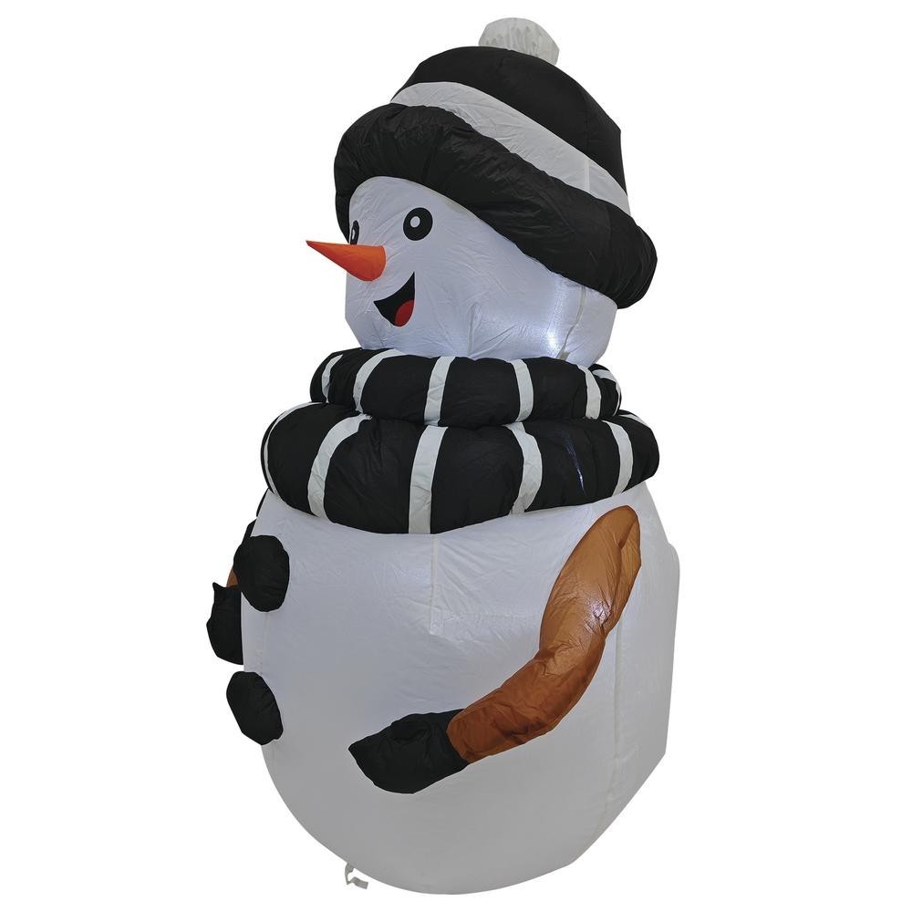4′ Lighted LED Snowman Christmas Inflatable Fun Holiday Indoor Outdoor Decor