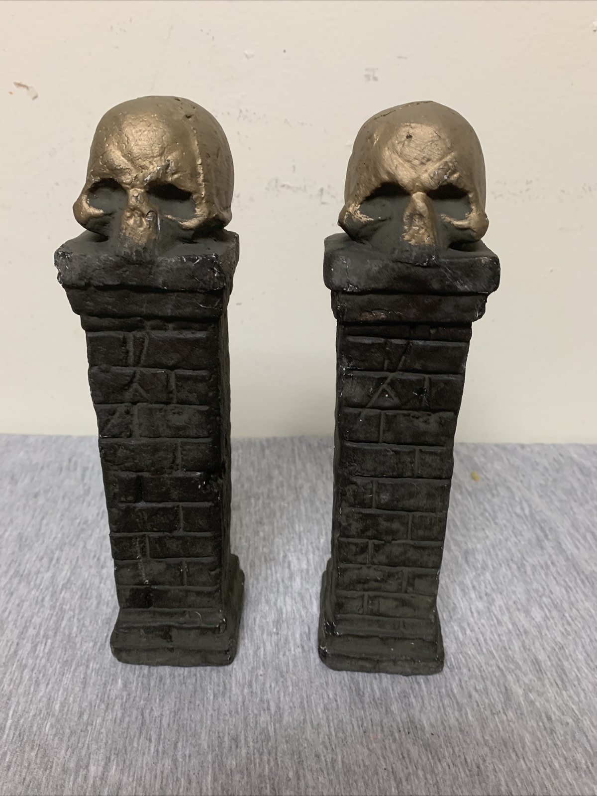 Styrofoam & Plastic Halloween Village Fence Decoration