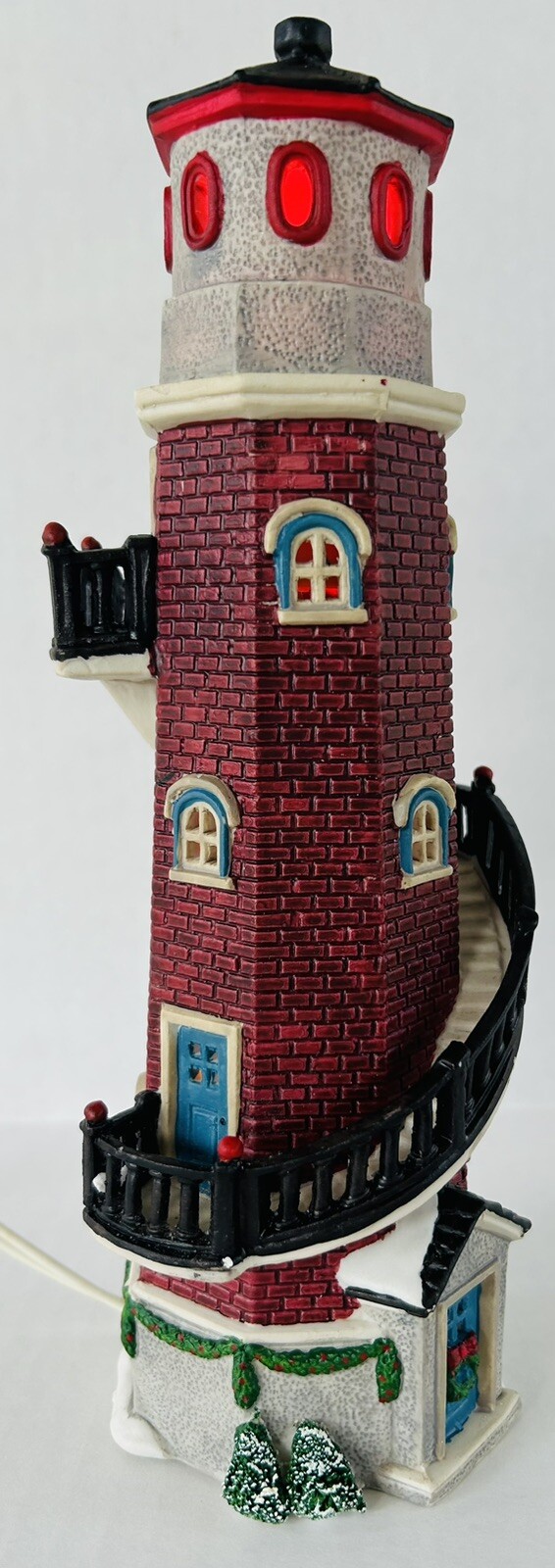 LEMAX Christmas Village Plymouth Corners Lighthouse Vintage 1999 #288583