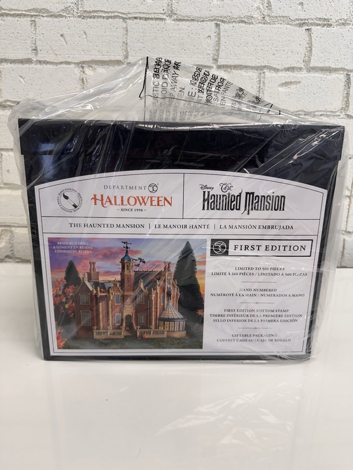 NEW Department 56 Disney World Haunted Mansion 6013606FE First Edition Rare