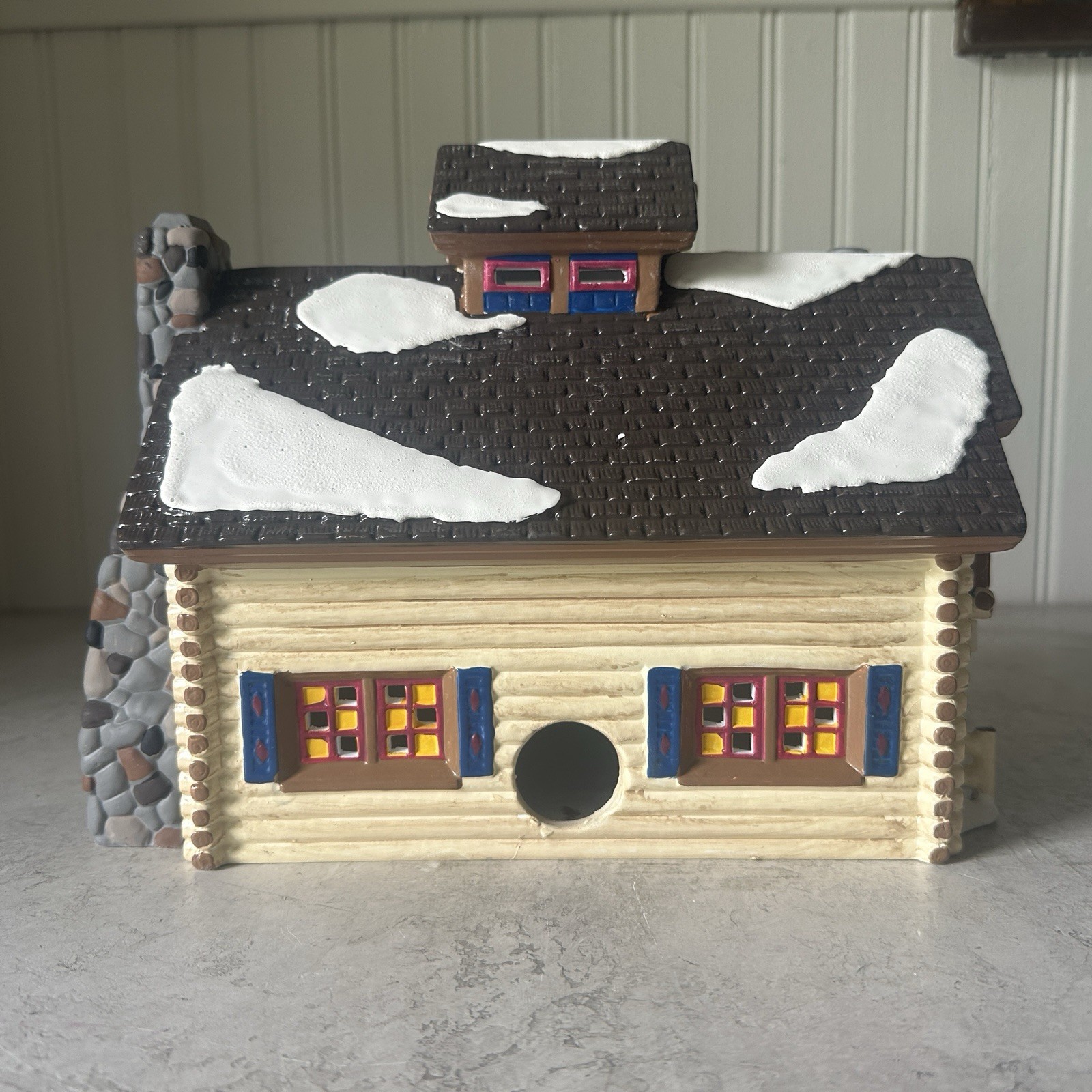 Dept 56 Snow Village Birch Run Ski Chalet 54882 w/ Box & Light New Unused 1996