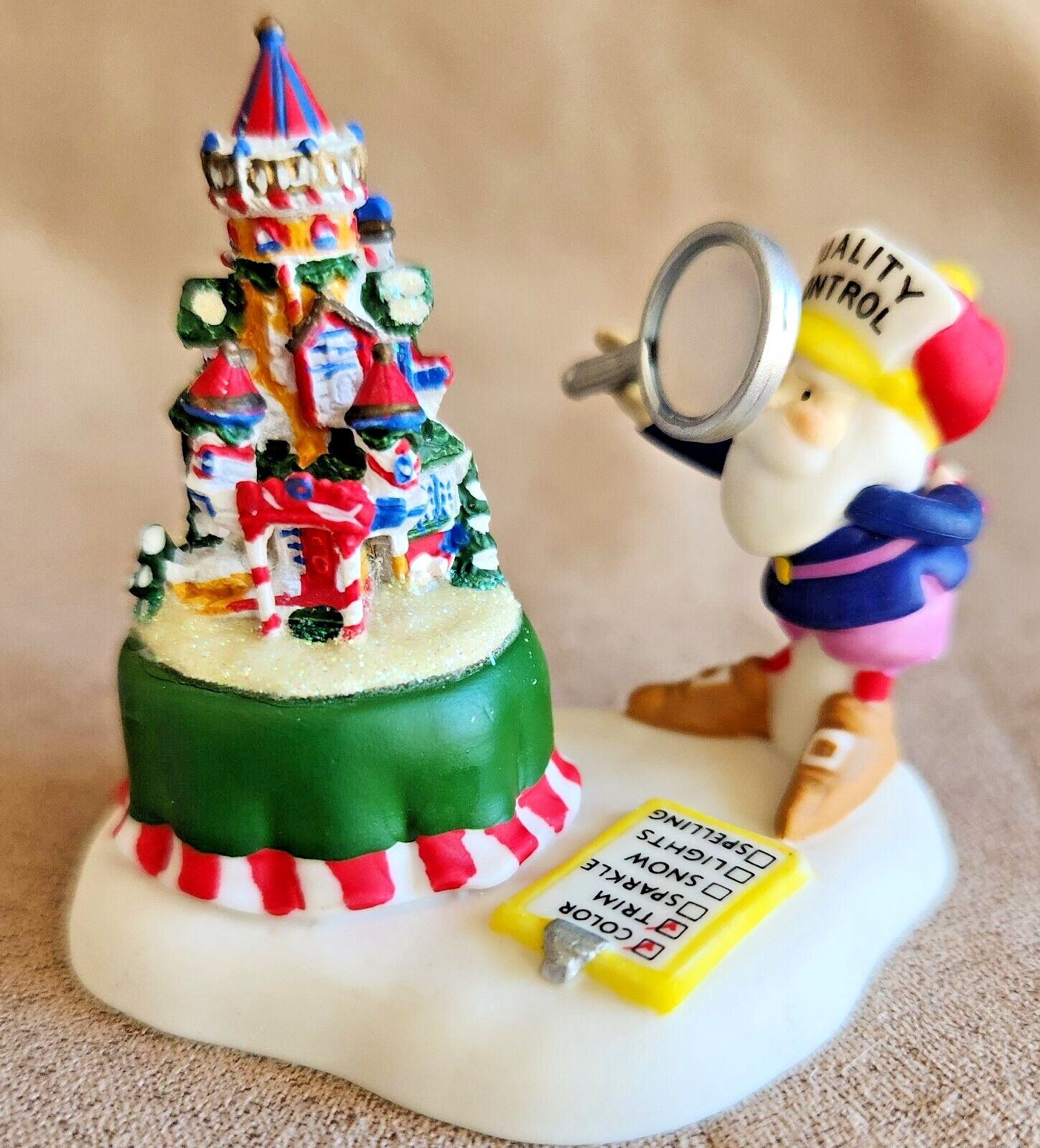 Making Each House, Checking It Twice #57204 Dept. 56 North Pole-BUYER GUARANTEE