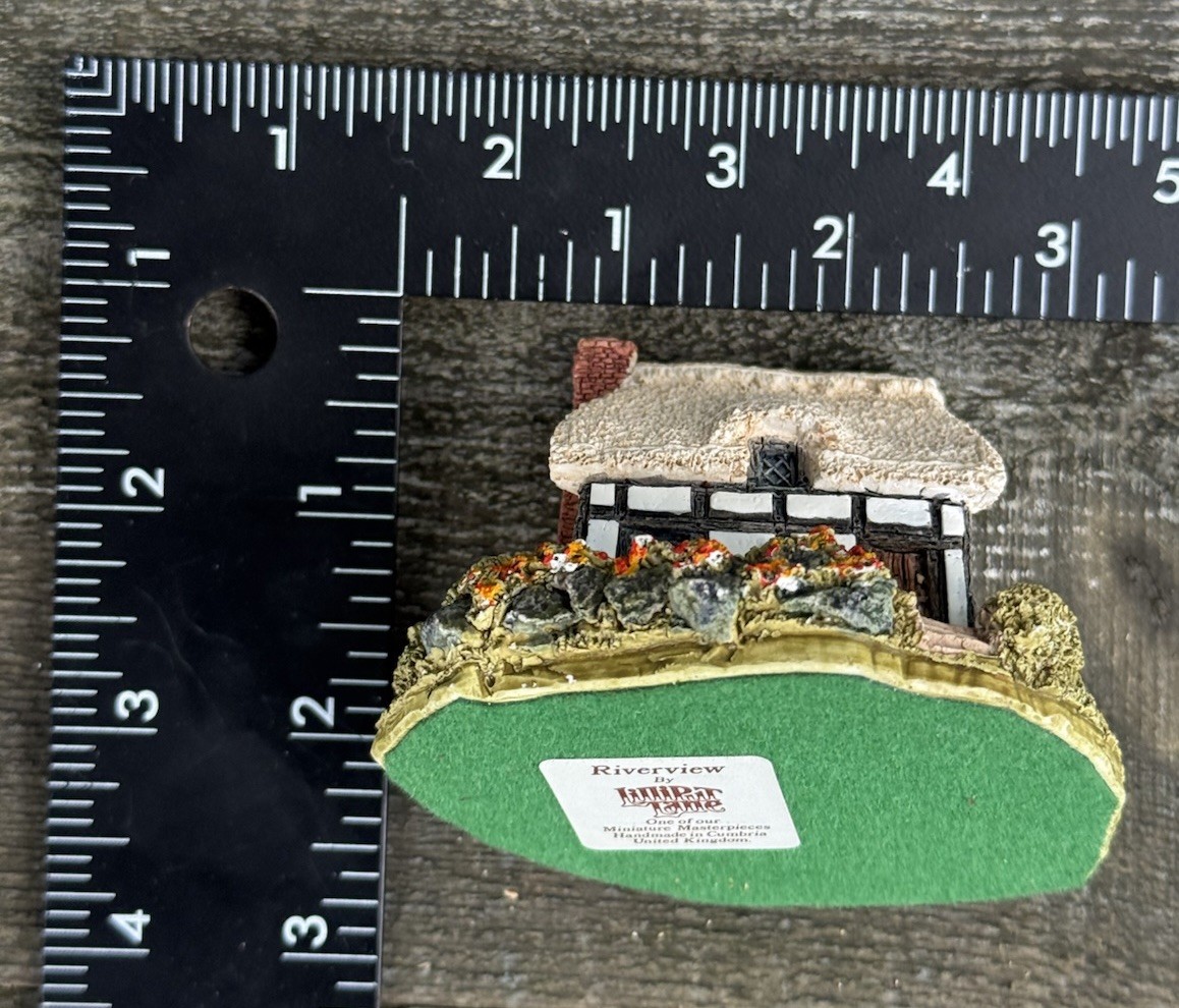 Lilliput Lane 1987 “Riverview” Unboxed Cottage Vintage