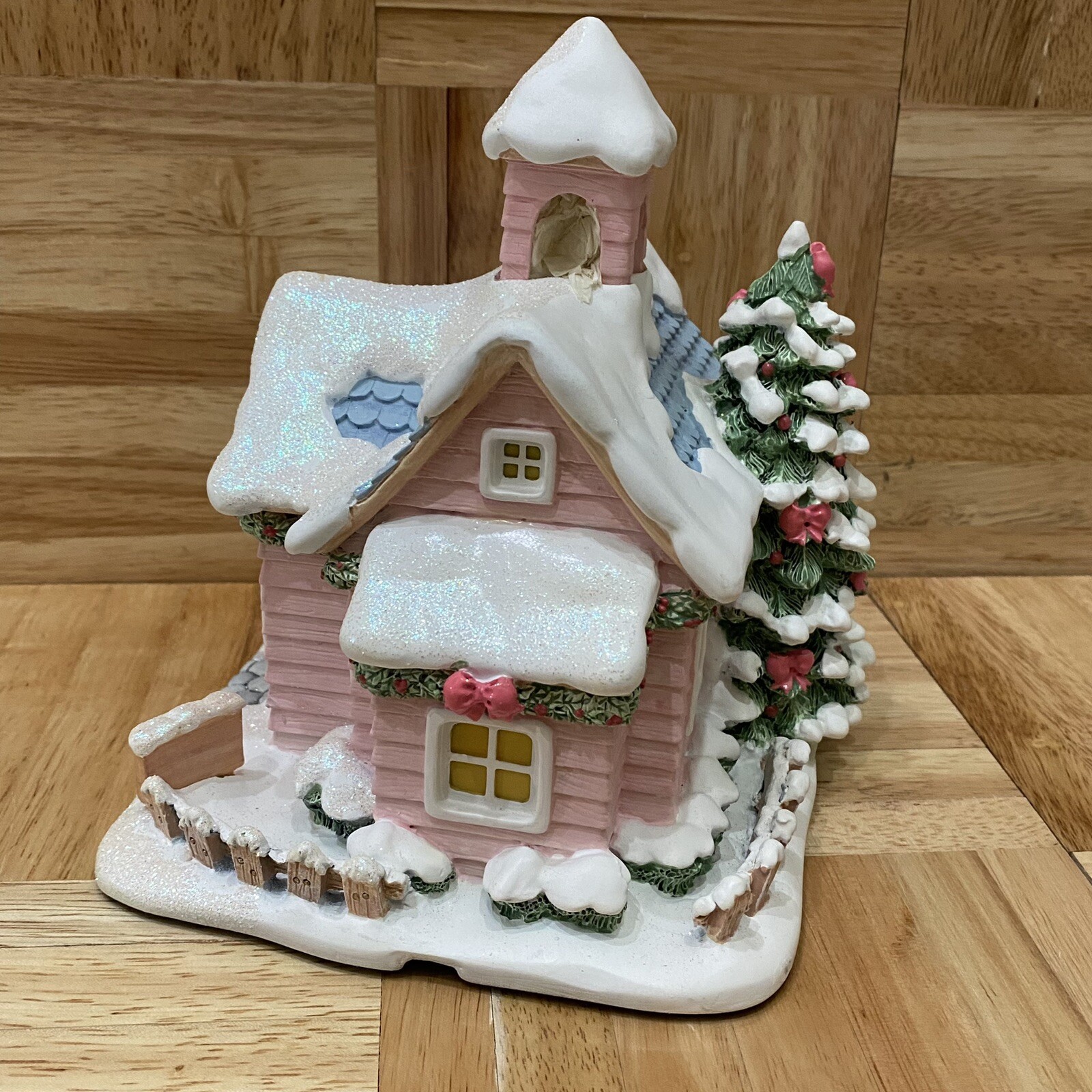 2001 Hawthorne Village Precious Moments MERRY MEMORIES SCHOOL Lighted Village