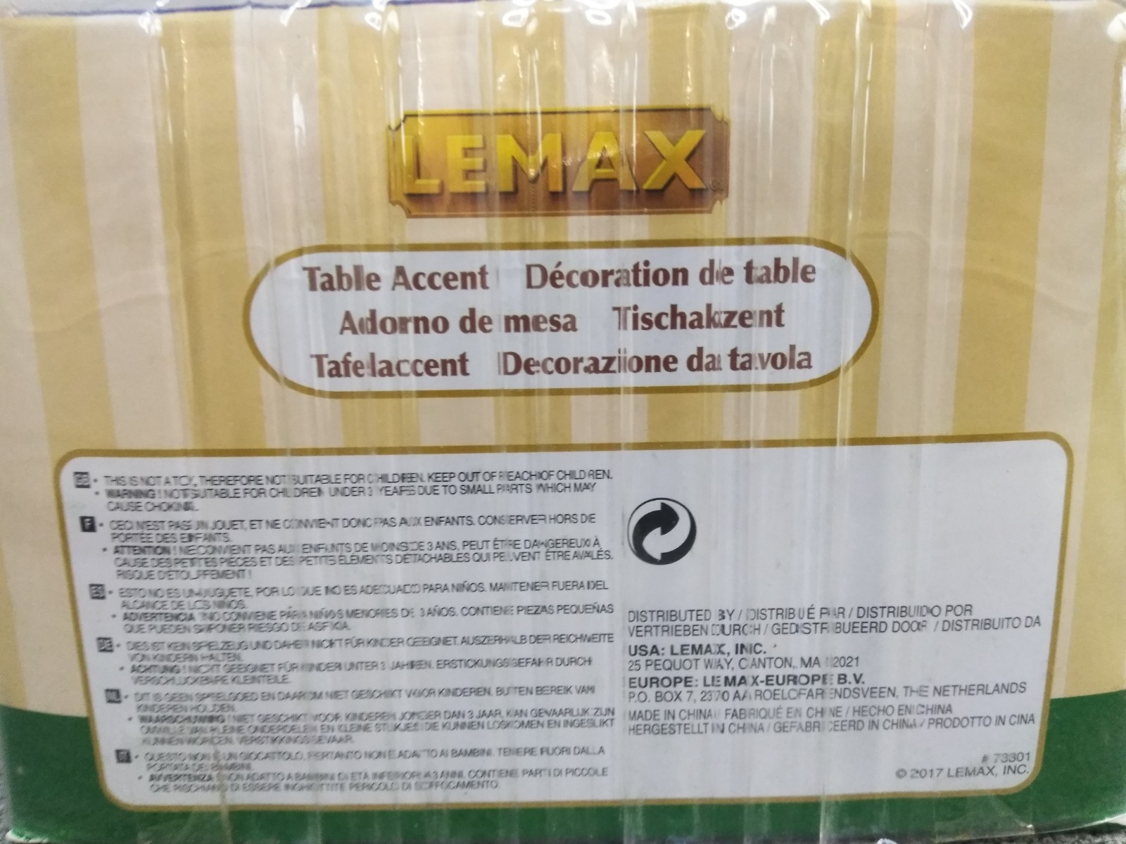 NEW Lemax Sharing Partage # 73301 Christmas Village Accessory Table Accent Deer