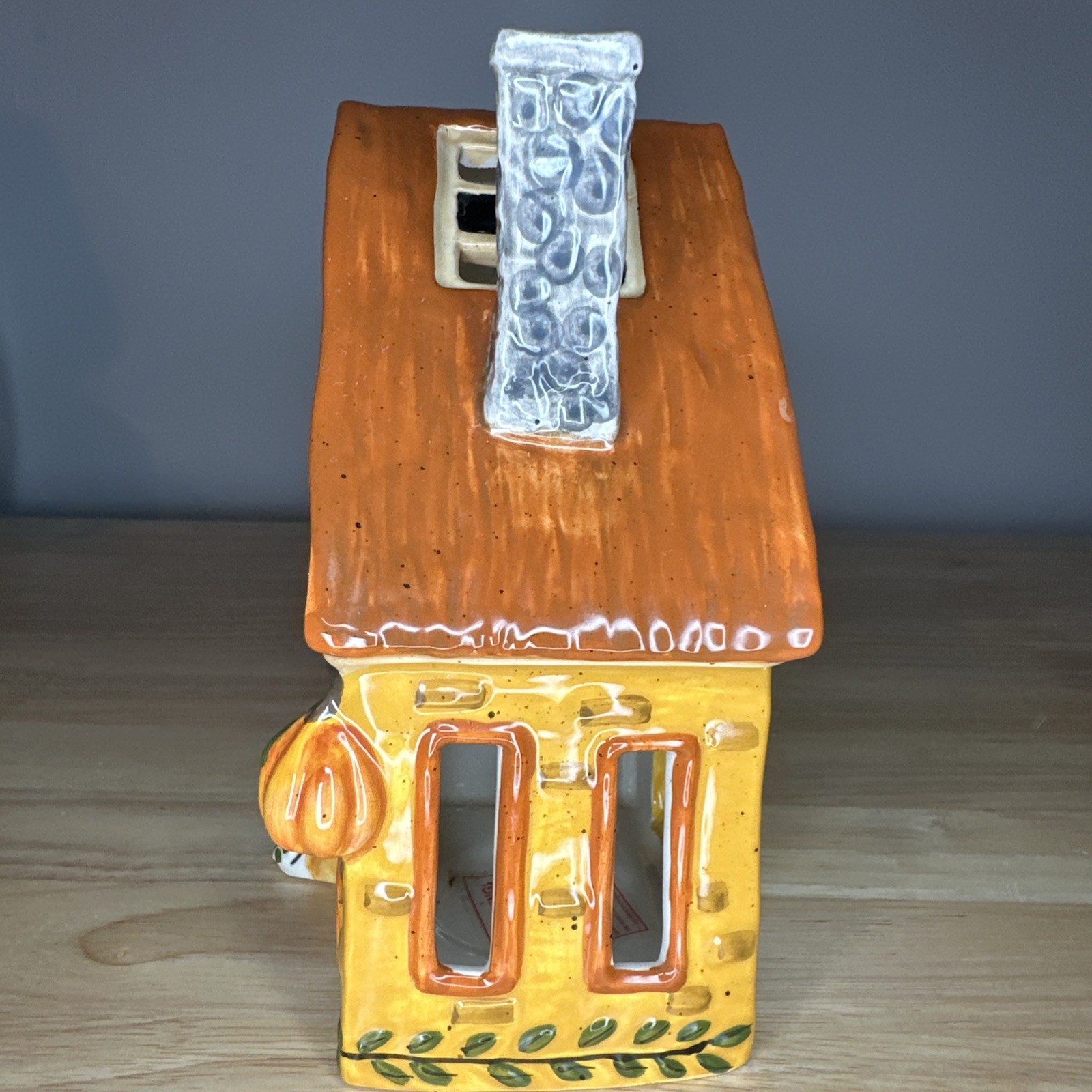 Blue Sky Clayworks Pumpkin Spice Cottage Candle House 2022 Heather Goldmic Mint