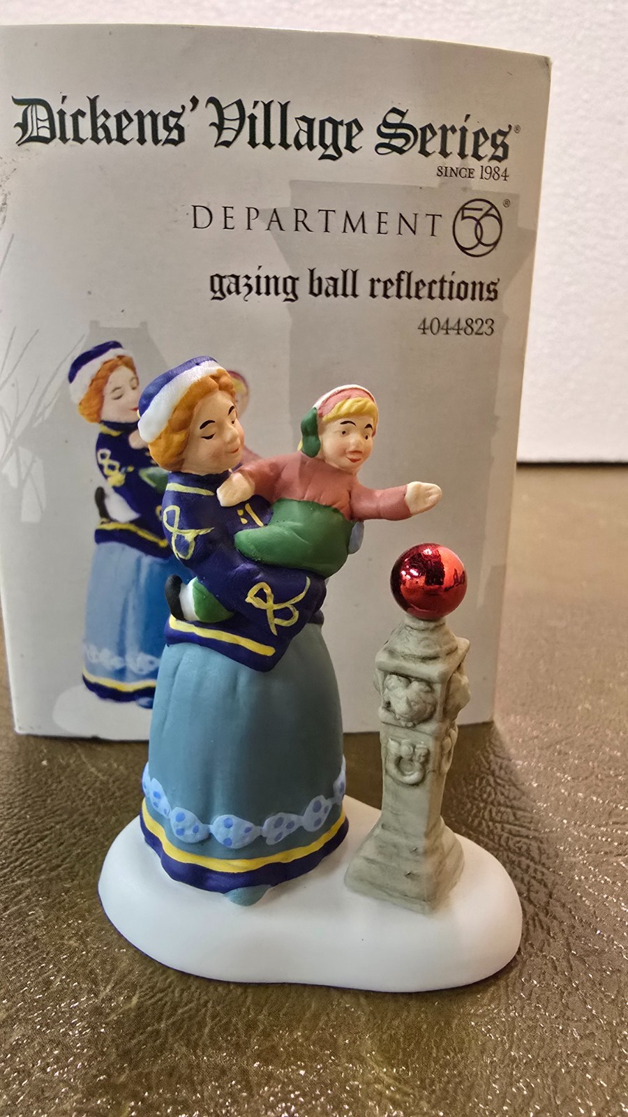 Dept 56 Dickens’ Village Series “Gazing Ball Reflections”