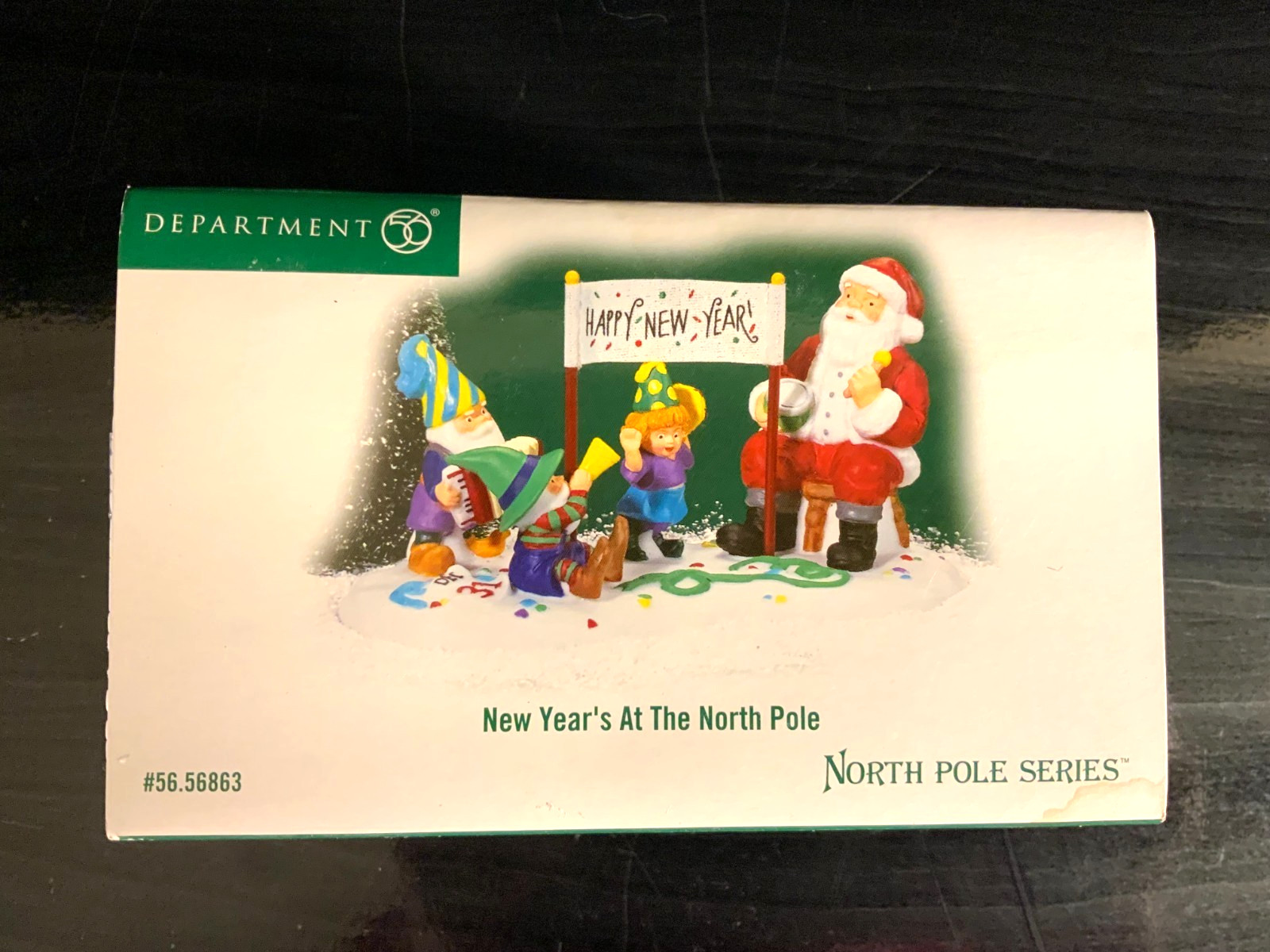 Dept 56 New Year’s At The Pole #56863 North Pole Series Accessory Santa Elves