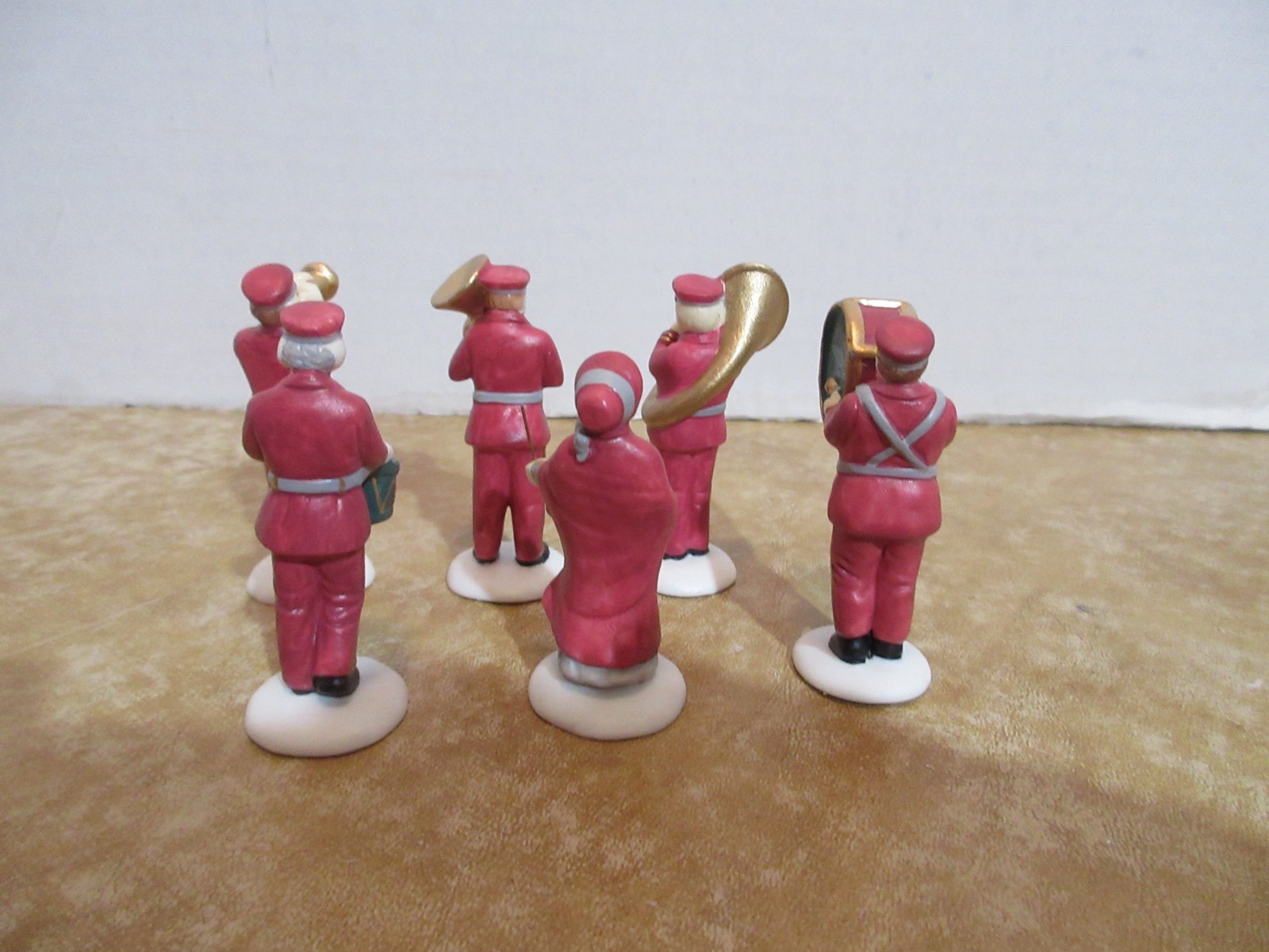 Dept. 56 1988 Heritage CIC Salvation Army Band #5985-4 6 Pc. Set