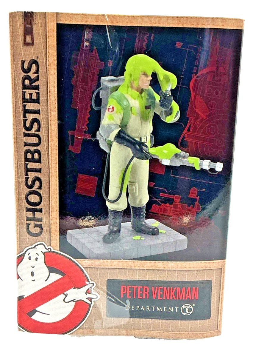 Department 56 Ghostbusters Peter Venkman Resin Figurine Halloween 2021