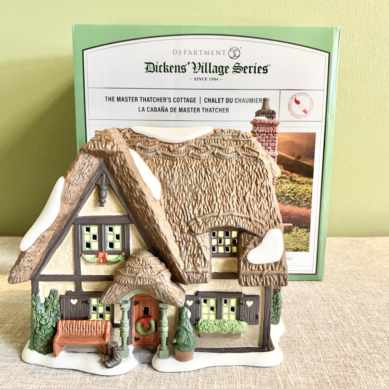 Dept 56 Dickens Village “The Master Thatcher’s Cottage” Building 6013417