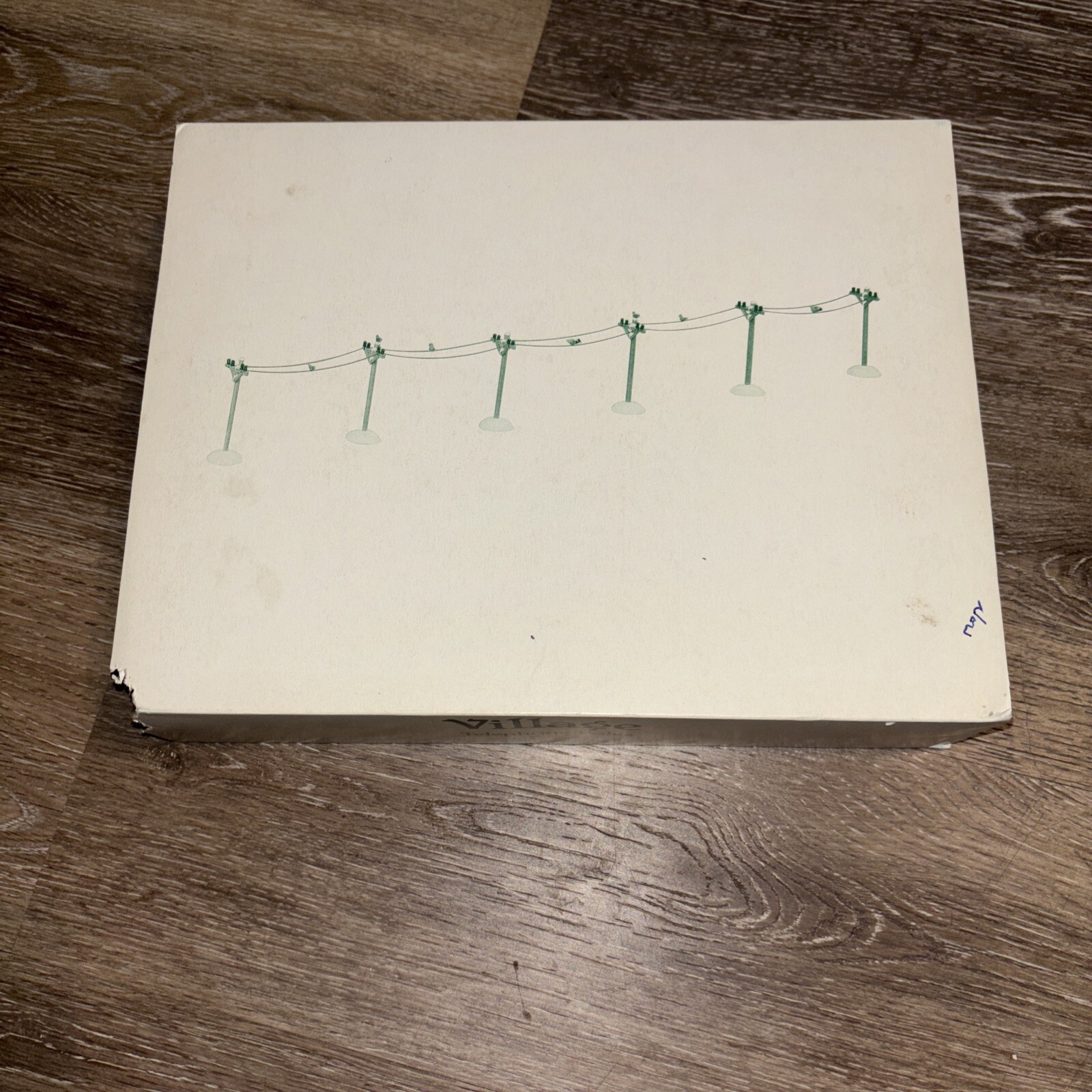 Dept. 56 No. 52656 Set of 6 Snow Village Telephone Poles in Original Box