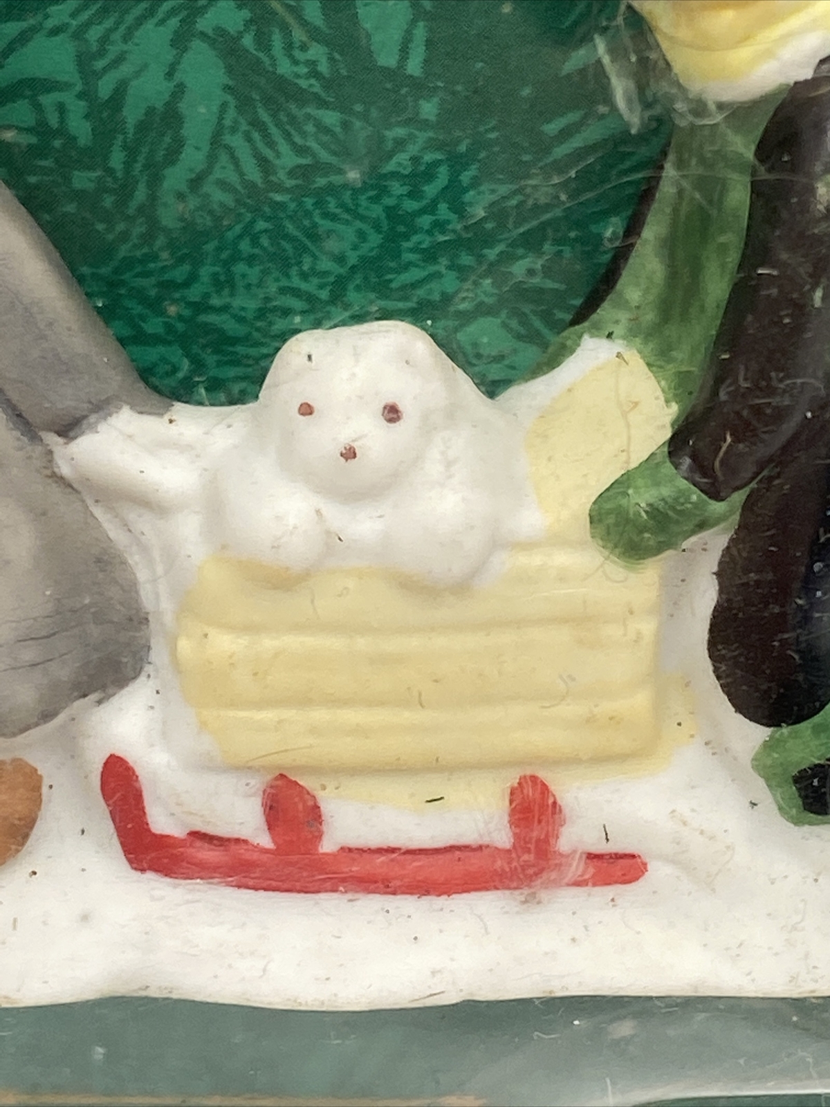 Dickens Collectables Christmas Village Accessory KIDS PET FIGURINE Dollhouse F33